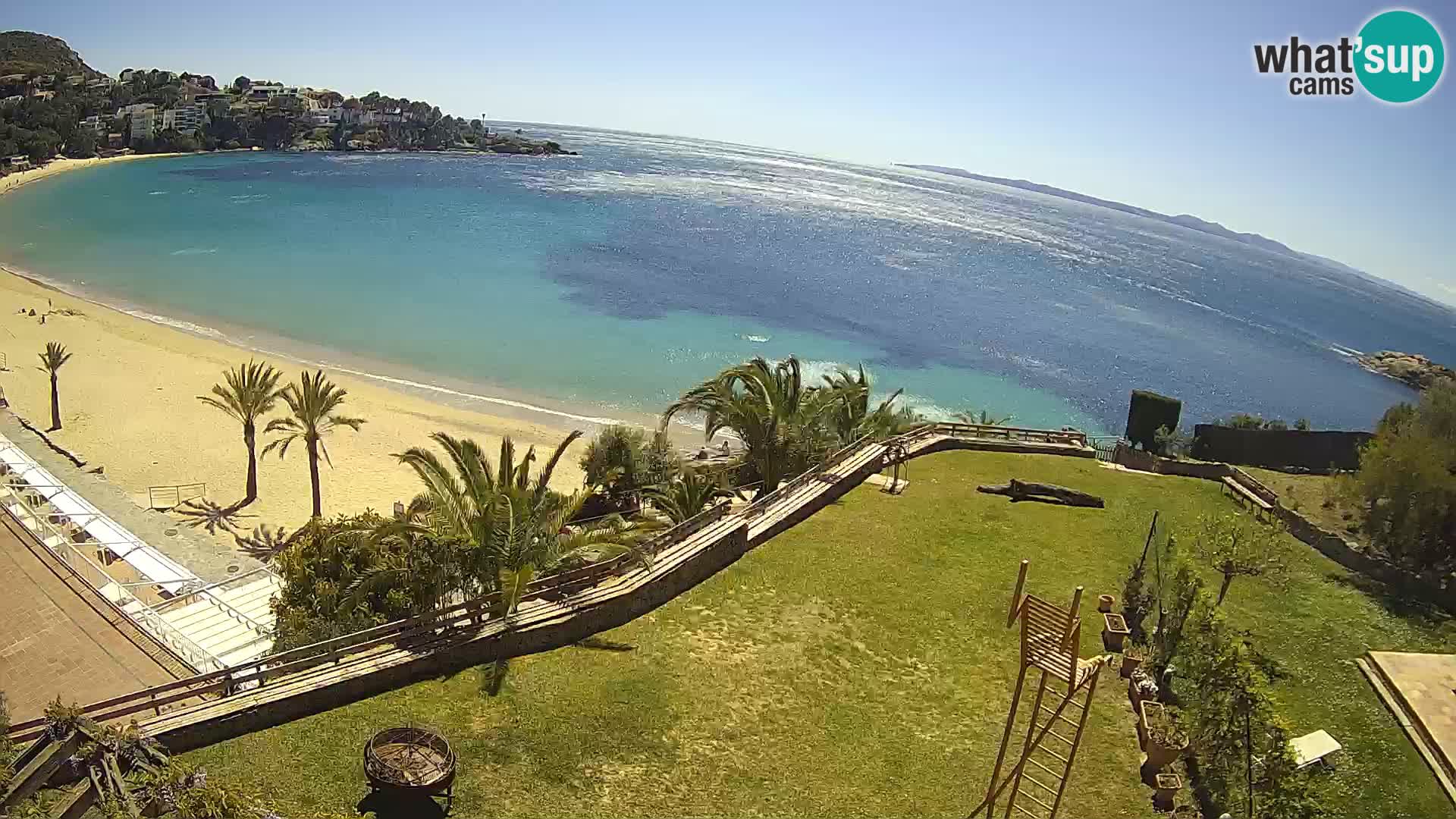 Plage de l’Almadrava Livecam Roses – Costa Brava – Espagne