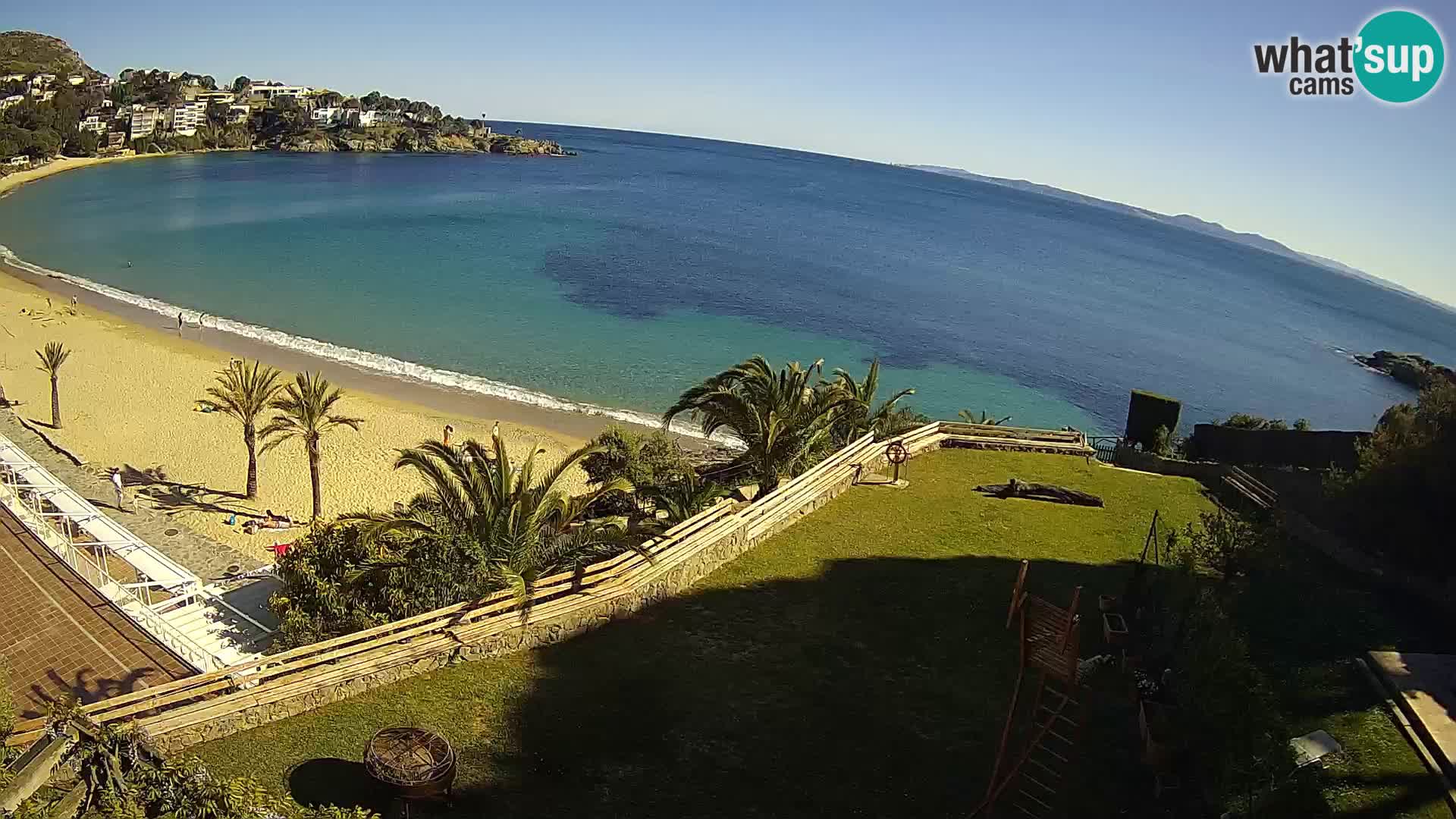 Platja de l’Almadrava Spiaggia Live Webcam Roses – Costa Brava – Spagna