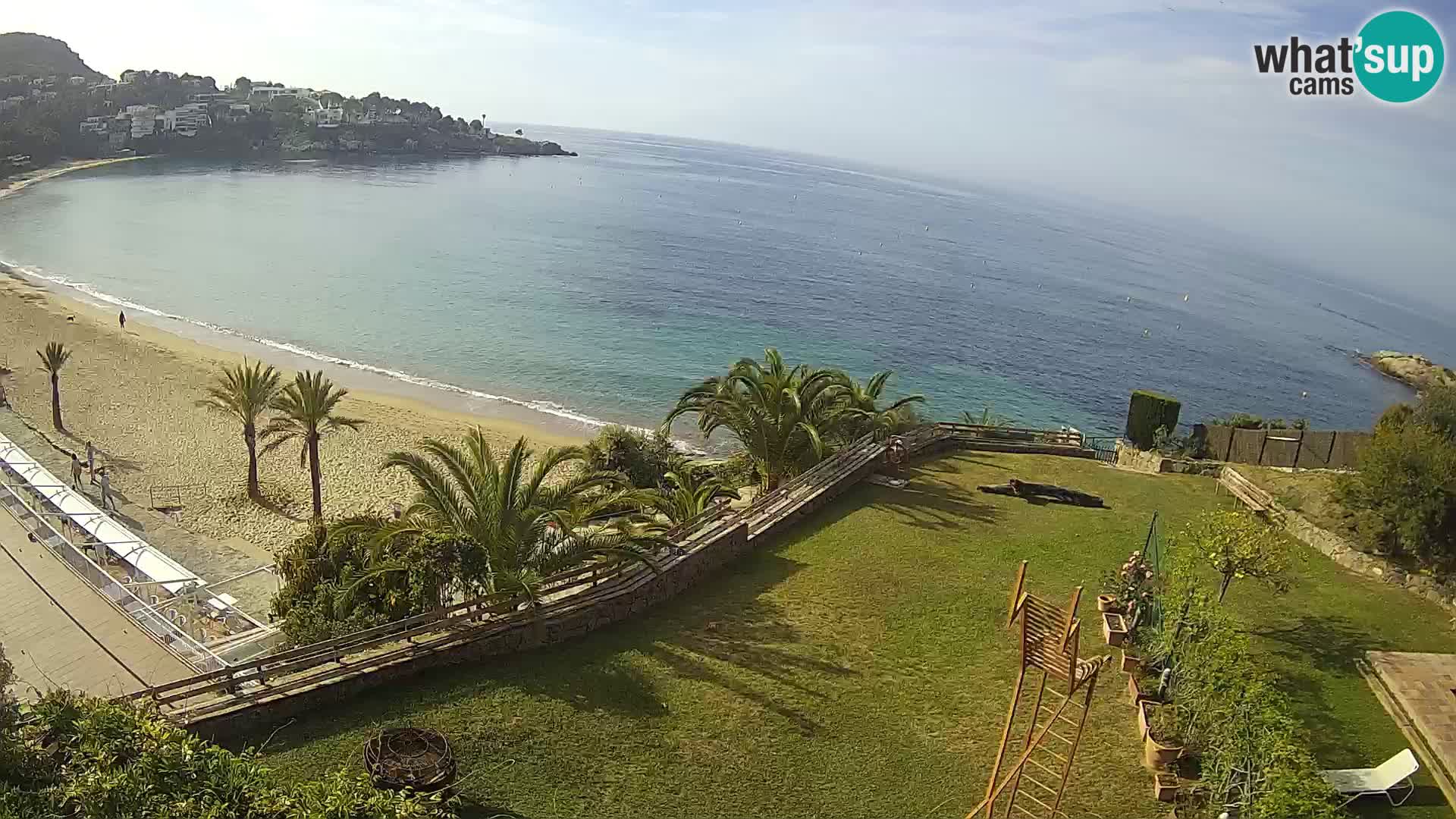 Plage de l’Almadrava Livecam Roses – Costa Brava – Espagne