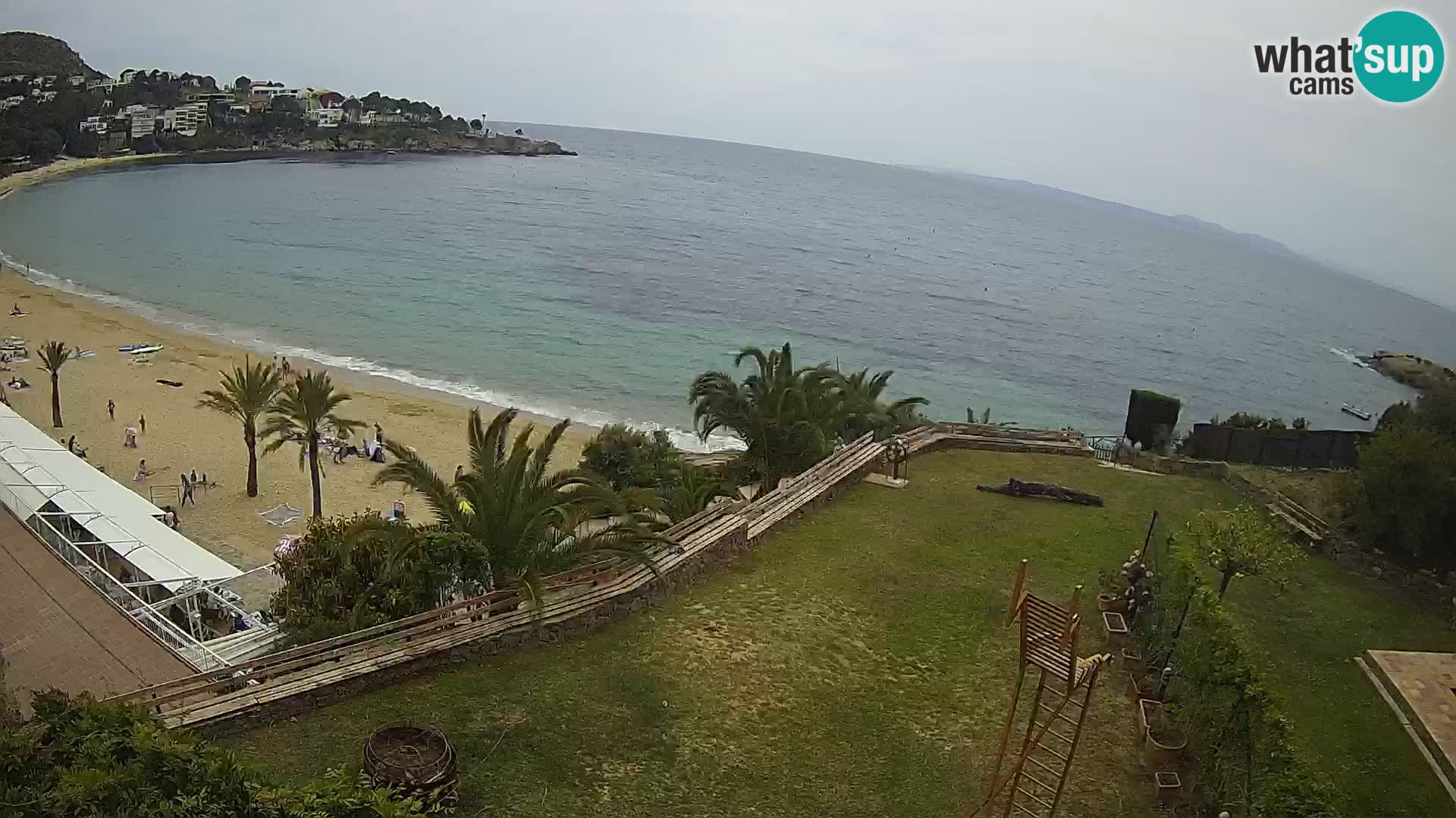 Plaža de l’Almadrava Spletna kamera Roses – Costa Brava – Španija