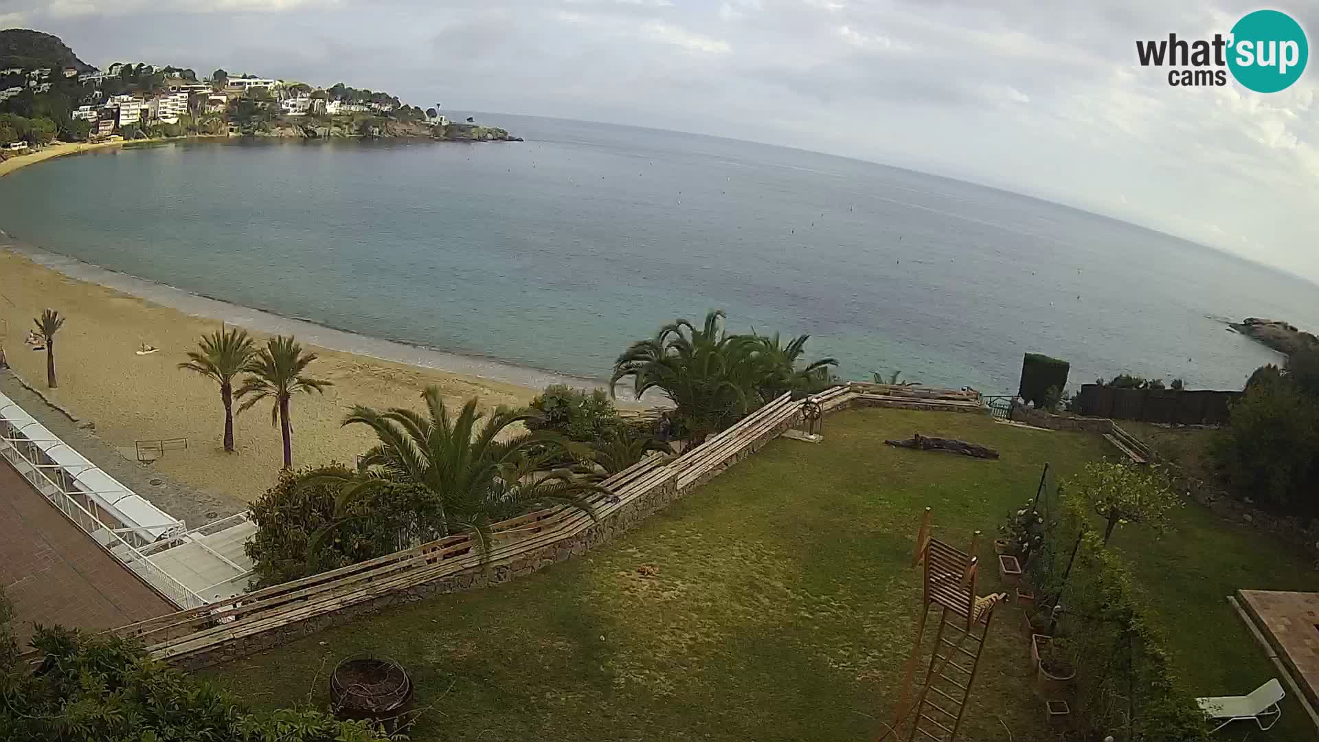 Platja de l’Almadrava Strand Webcam Roses – Costa Brava – Spanien