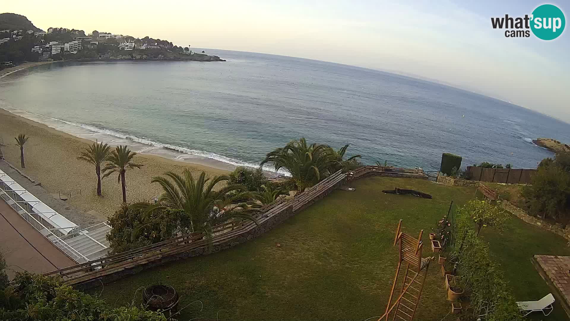 Playa de l’Almadrava camera en vivo Roses – Costa Brava – Espana