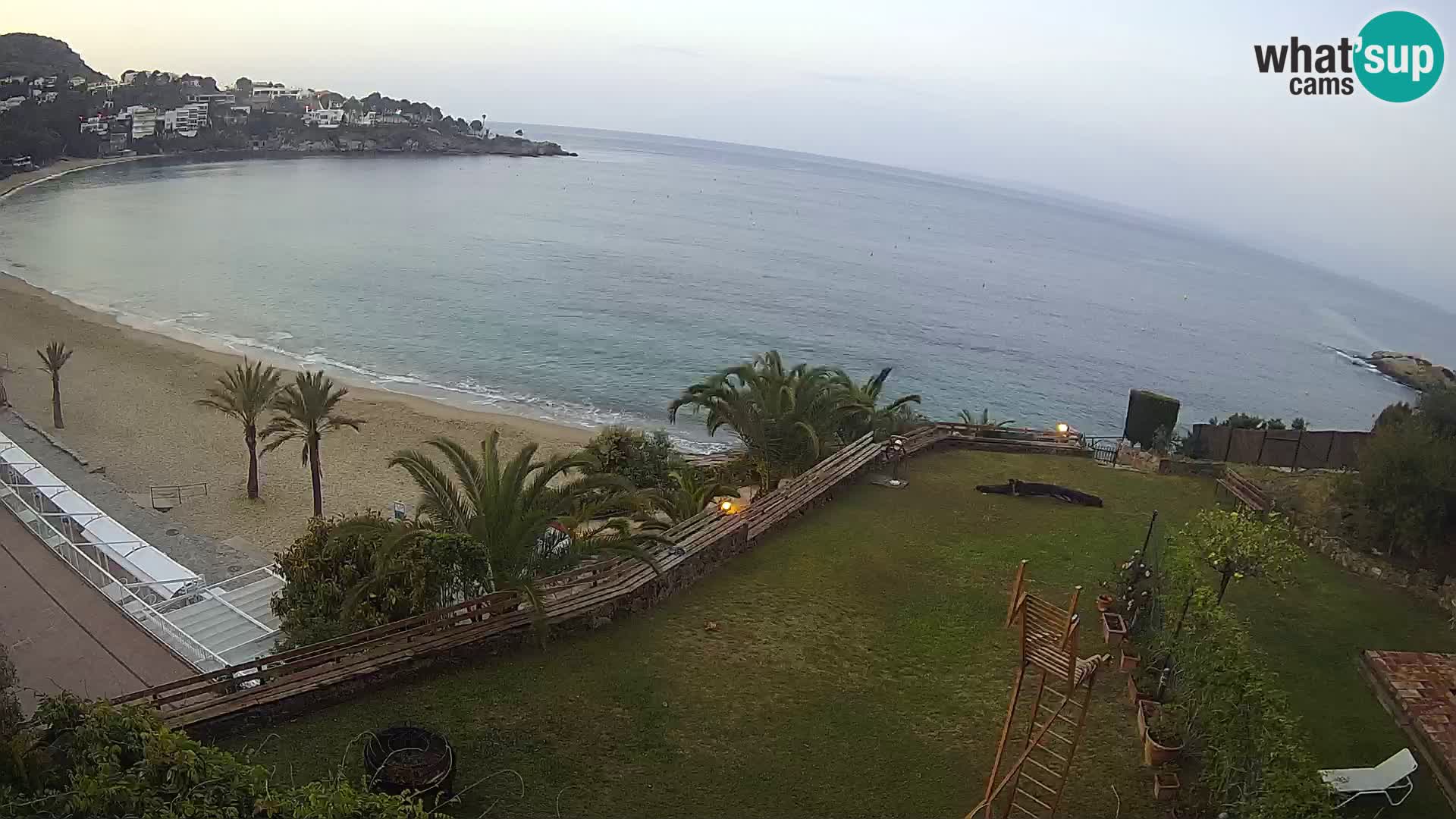 Platja de l’Almadrava beach Live Webcam Roses – Costa Brava – Spain