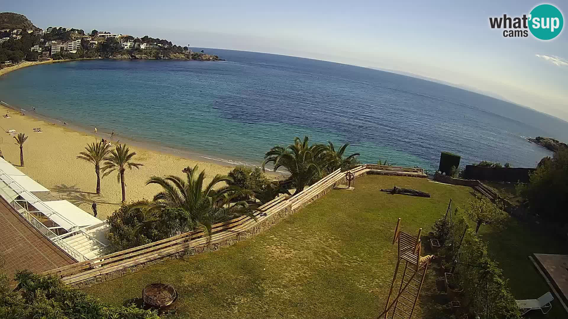 Plage de l’Almadrava Livecam Roses – Costa Brava – Espagne