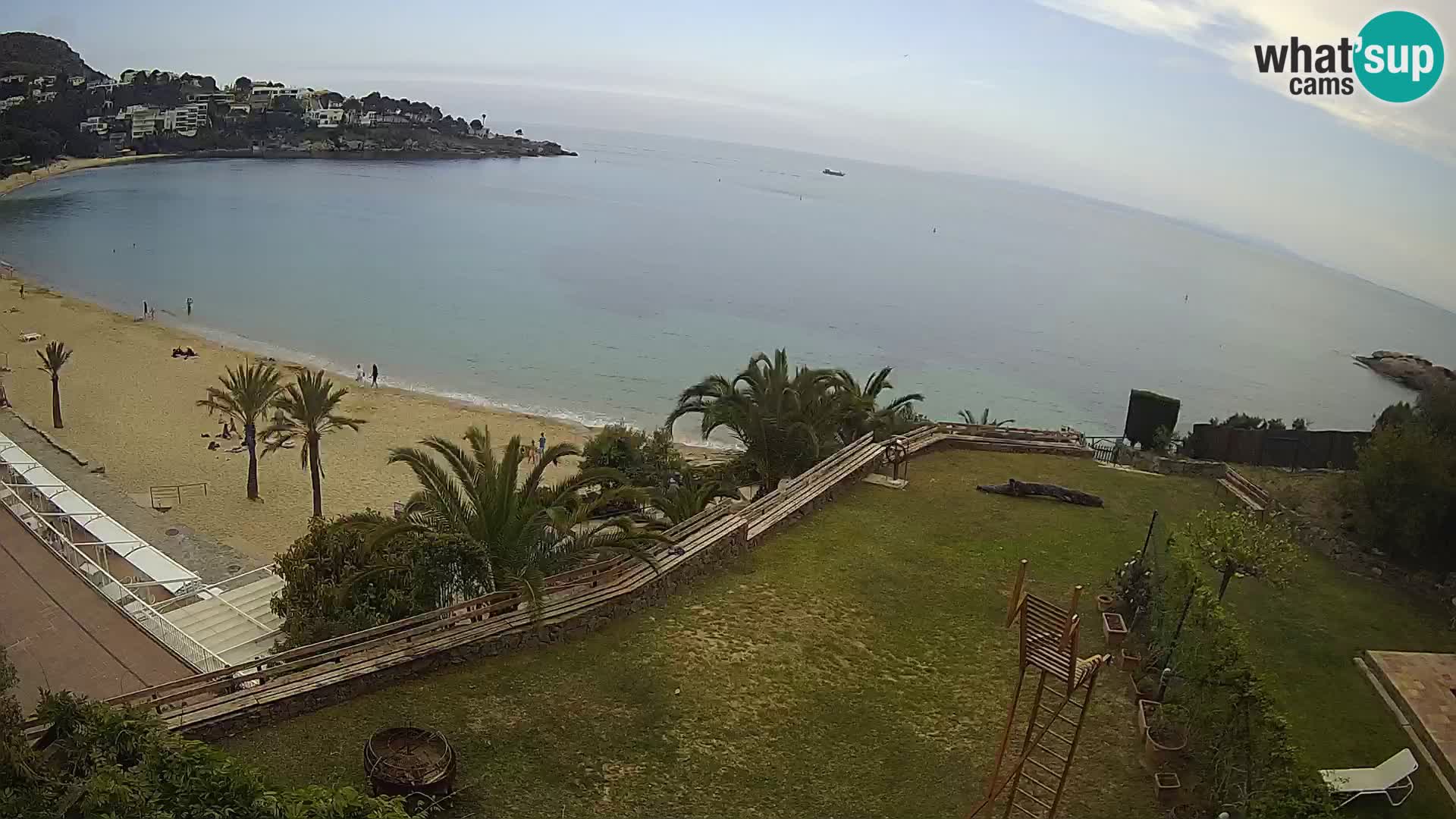 Plage de l’Almadrava Livecam Roses – Costa Brava – Espagne