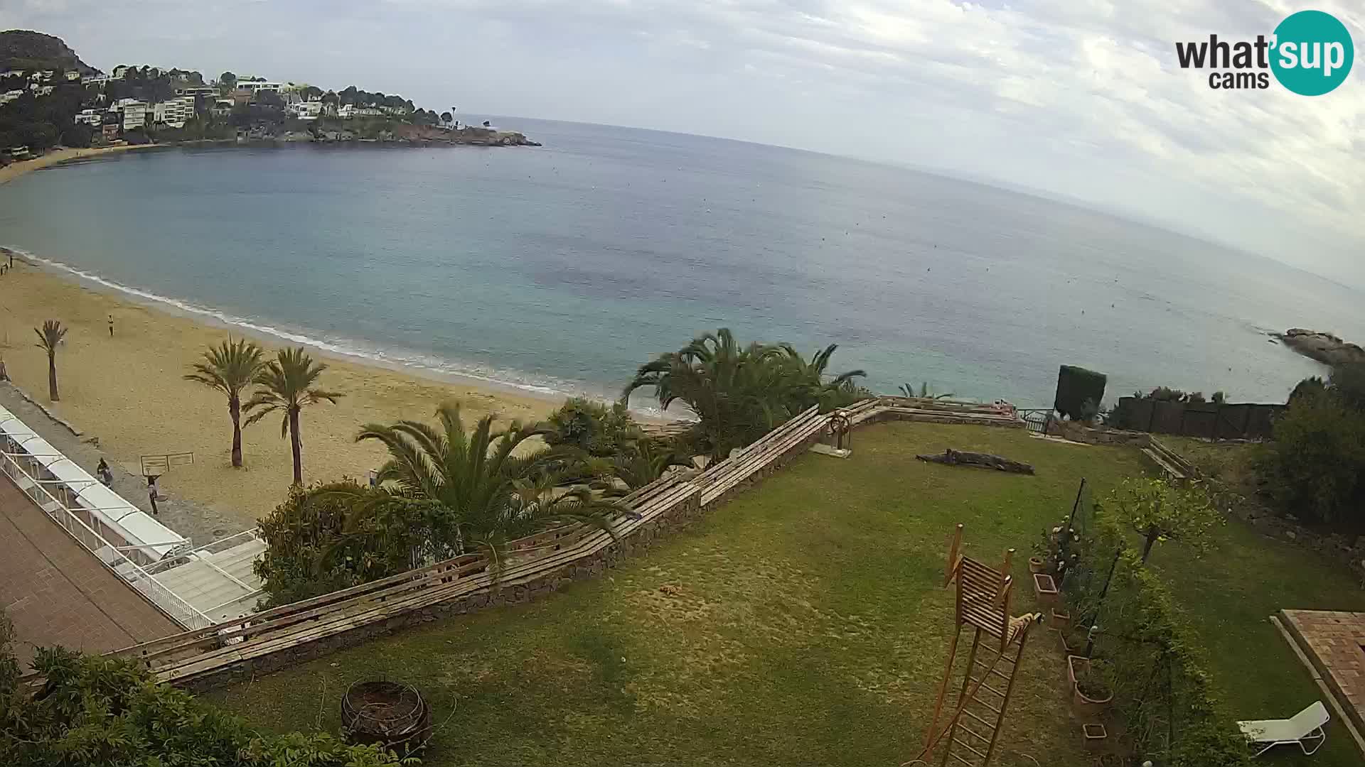 Plaža de l’Almadrava Spletna kamera Roses – Costa Brava – Španija