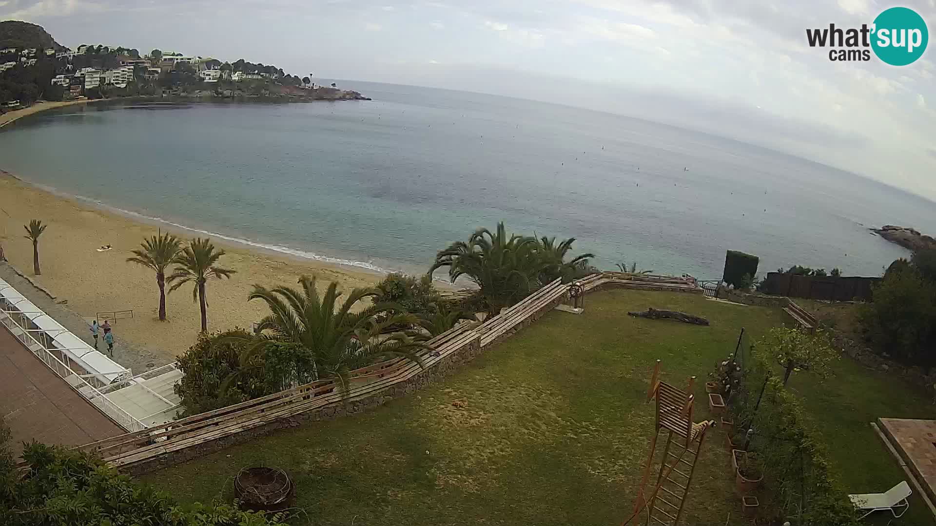 Platja de l’Almadrava Strand Webcam Roses – Costa Brava – Spanien