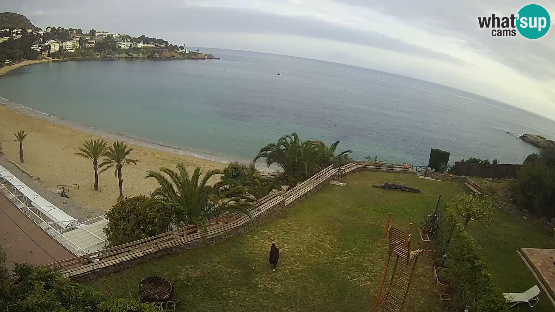 Plaža de l’Almadrava Spletna kamera Roses – Costa Brava – Španija