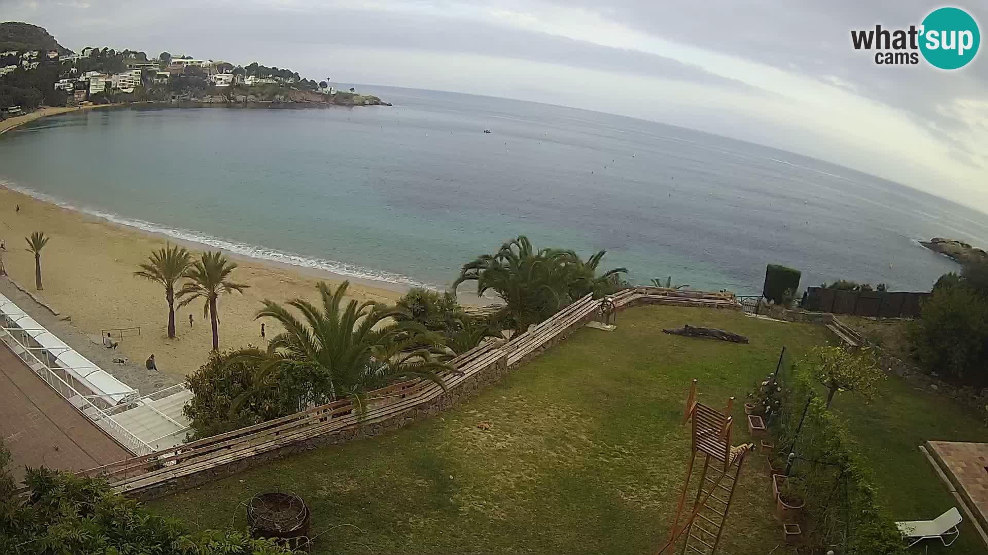 Plaža de l’Almadrava Spletna kamera Roses – Costa Brava – Španija