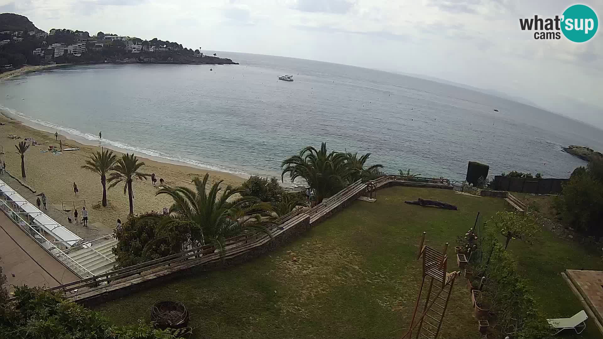 Plaža de l’Almadrava Spletna kamera Roses – Costa Brava – Španija