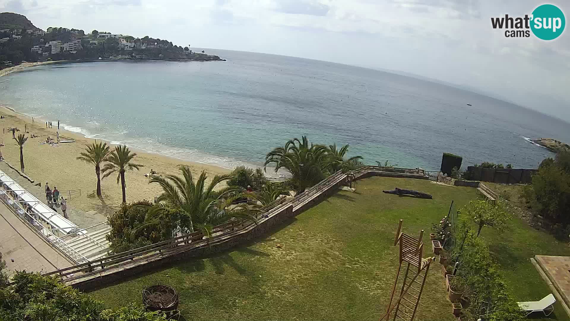 Platja de l’Almadrava Strand Webcam Roses – Costa Brava – Spanien