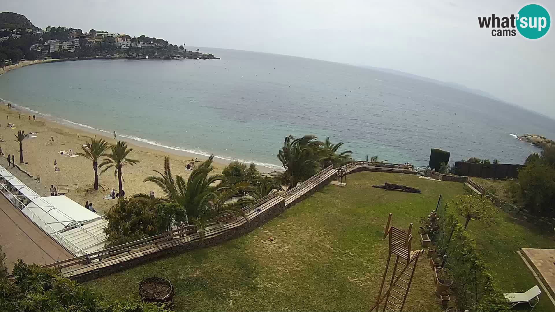 Playa de l’Almadrava camera en vivo Roses – Costa Brava – Espana