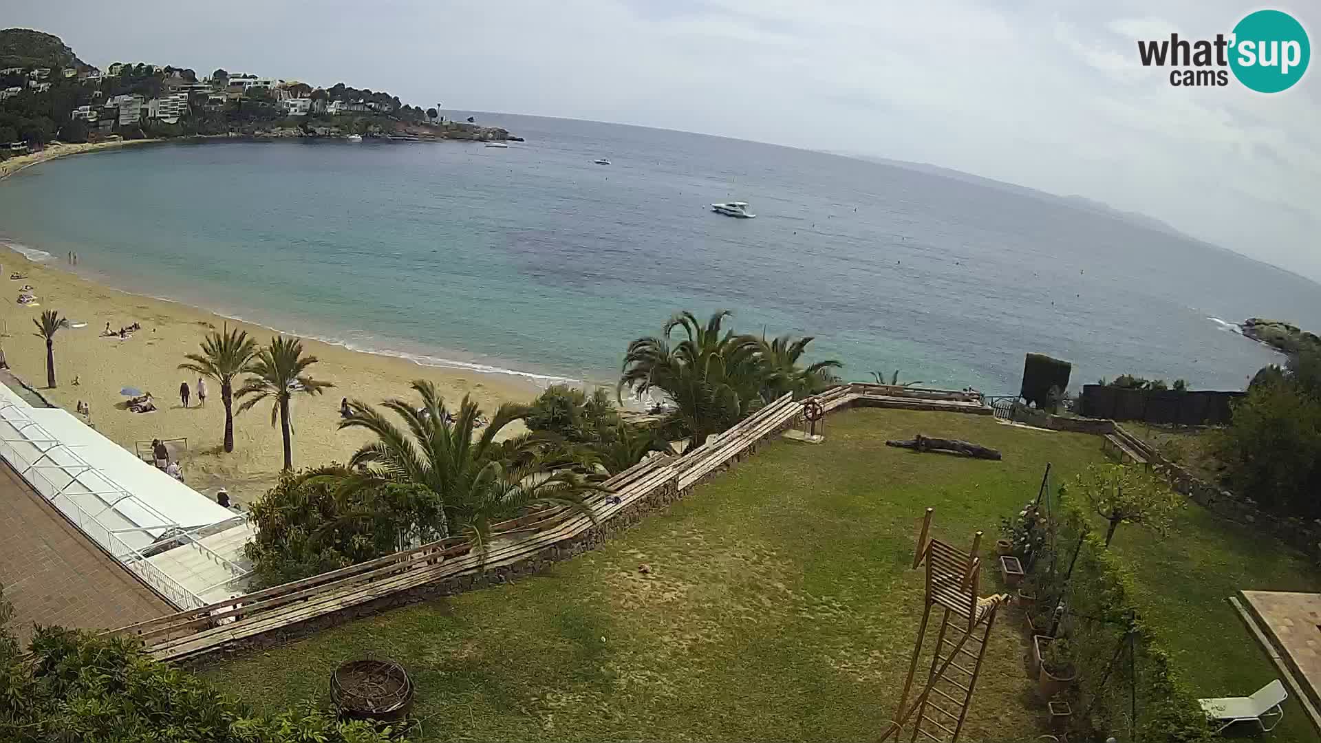 Platja de l’Almadrava Strand Webcam Roses – Costa Brava – Spanien