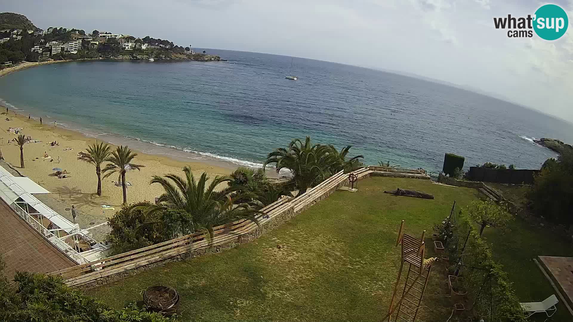 Plage de l’Almadrava Livecam Roses – Costa Brava – Espagne