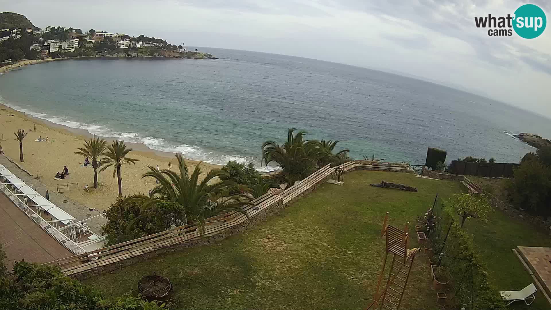 Plage de l’Almadrava Livecam Roses – Costa Brava – Espagne