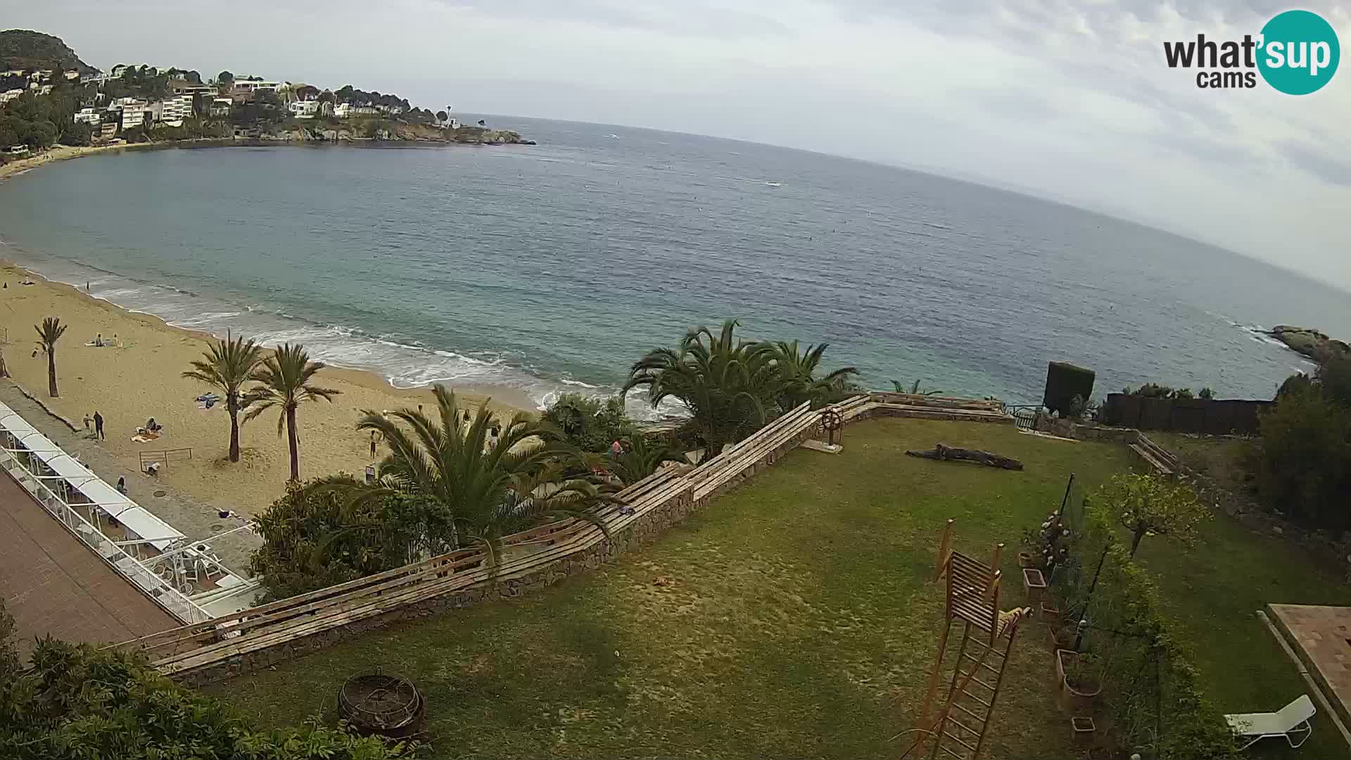 Platja de l’Almadrava beach Live Webcam Roses – Costa Brava – Spain