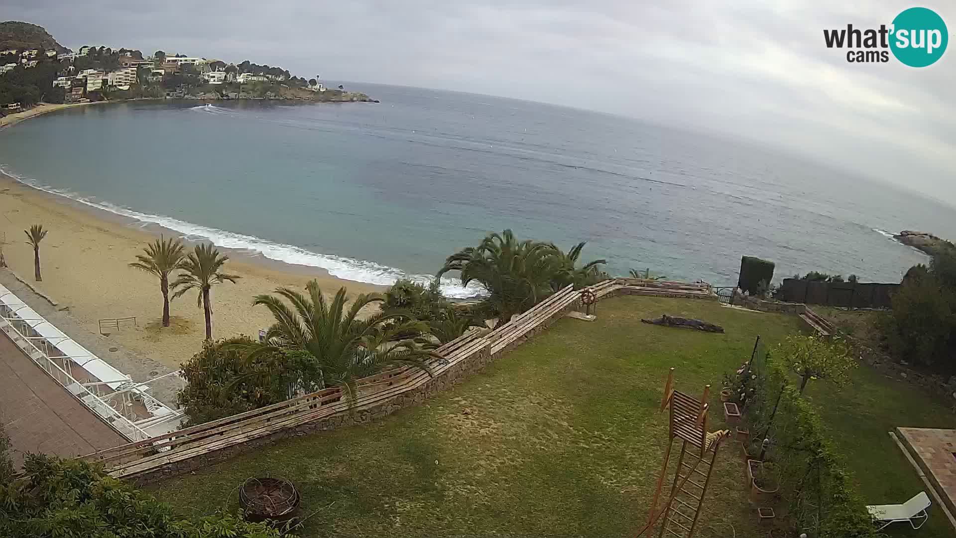 Playa de l’Almadrava camera en vivo Roses – Costa Brava – Espana