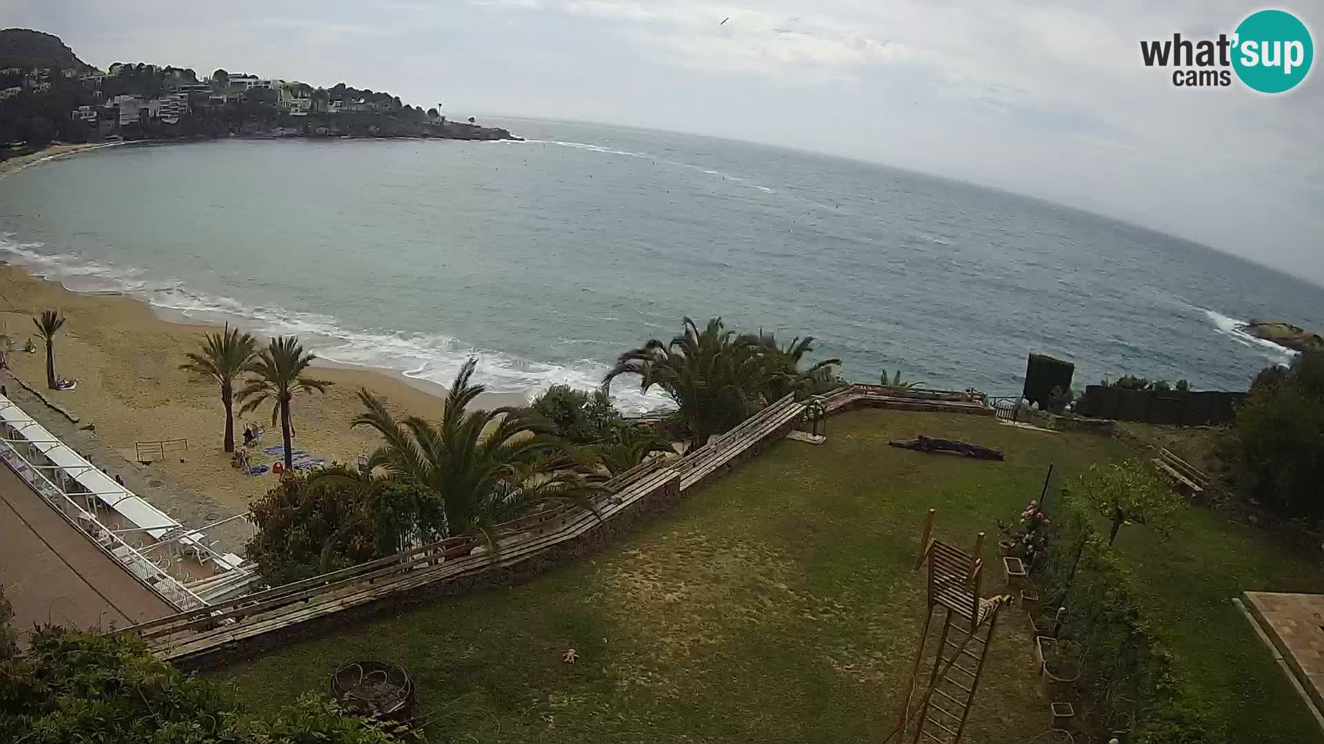 Platja de l’Almadrava beach Live Webcam Roses – Costa Brava – Spain