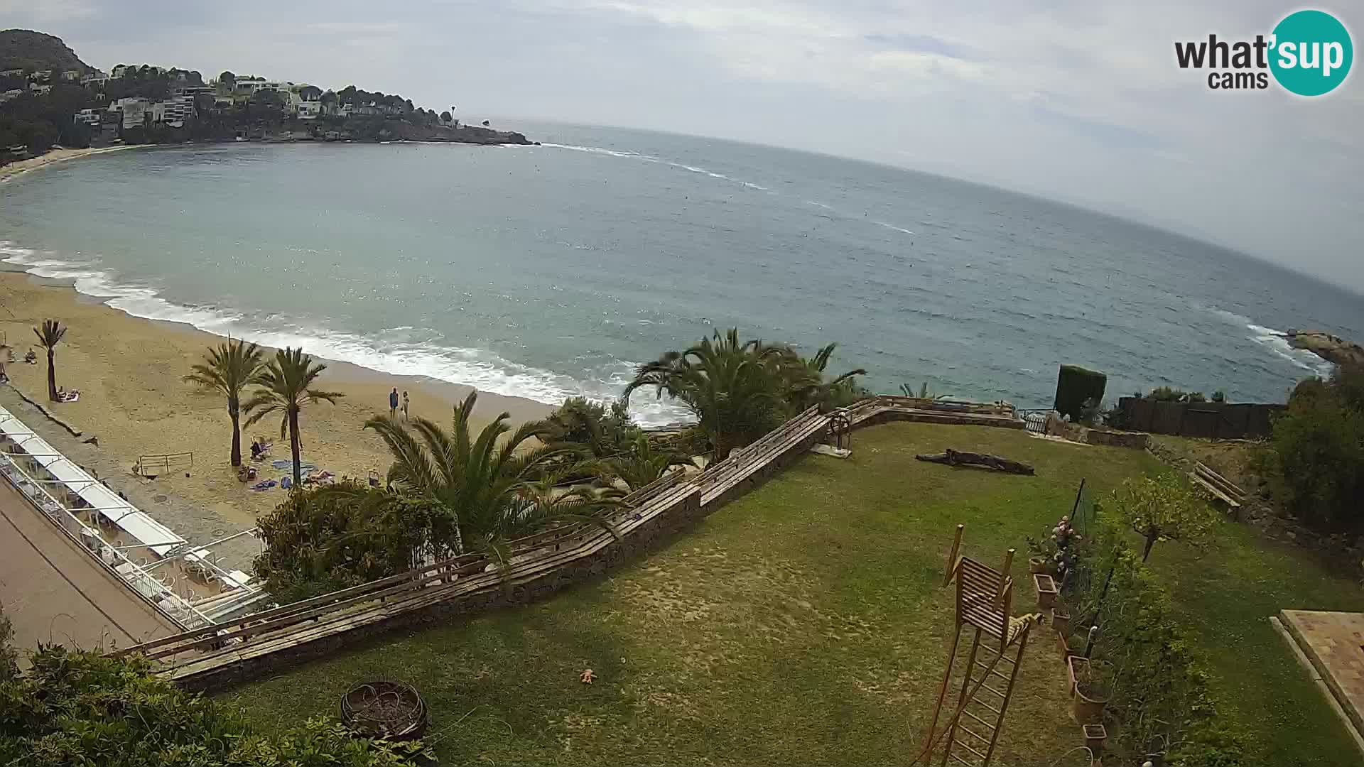 Platja de l’Almadrava beach Live Webcam Roses – Costa Brava – Spain