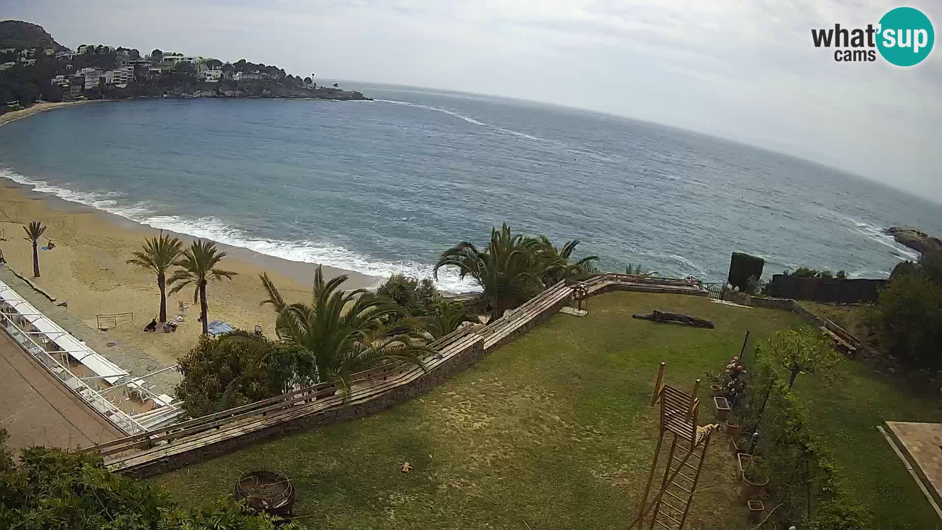 Platja de l’Almadrava beach Live Webcam Roses – Costa Brava – Spain