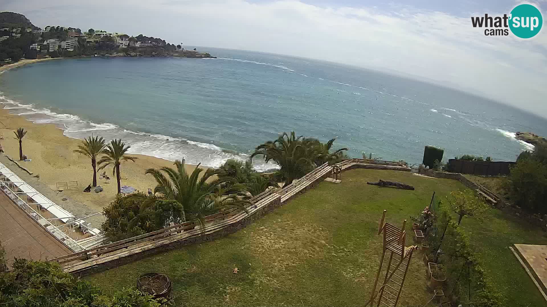 Platja de l’Almadrava beach Live Webcam Roses – Costa Brava – Spain