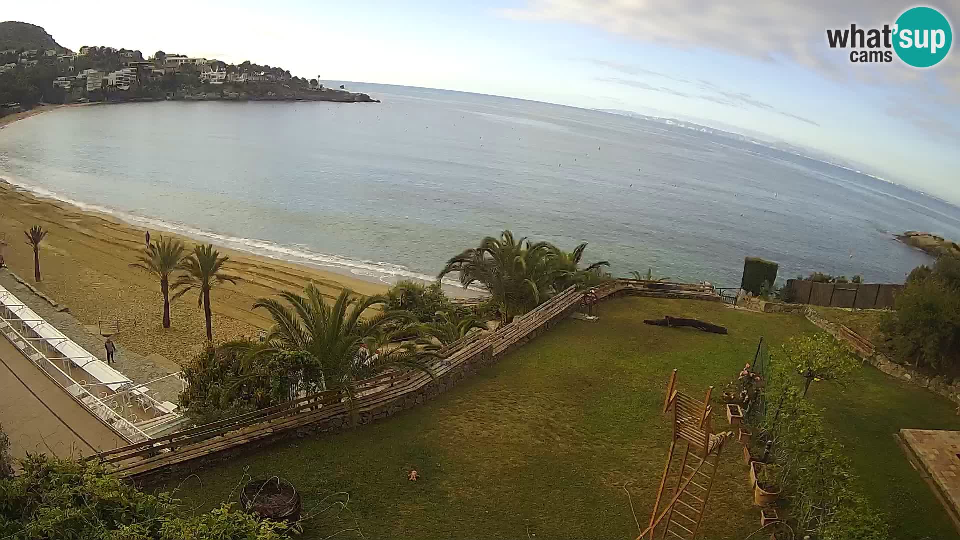 Platja de l’Almadrava beach Live Webcam Roses – Costa Brava – Spain