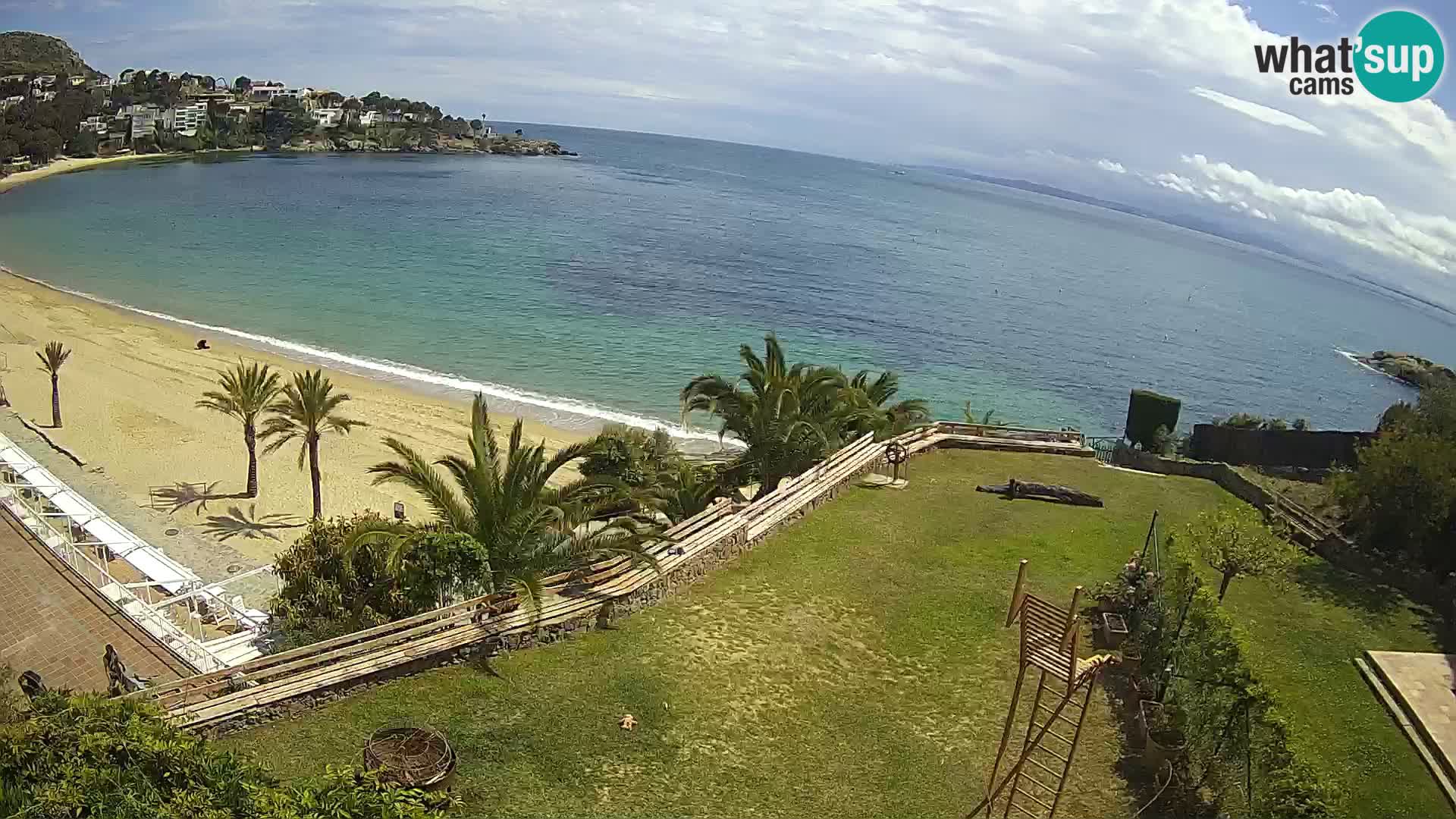 Plaža de l’Almadrava Spletna kamera Roses – Costa Brava – Španija