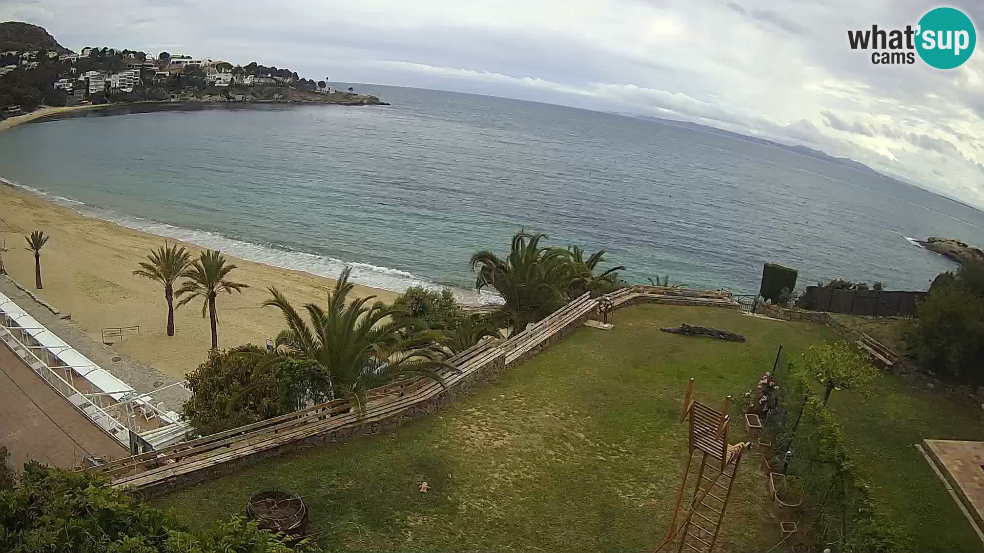 Playa de l’Almadrava camera en vivo Roses – Costa Brava – Espana