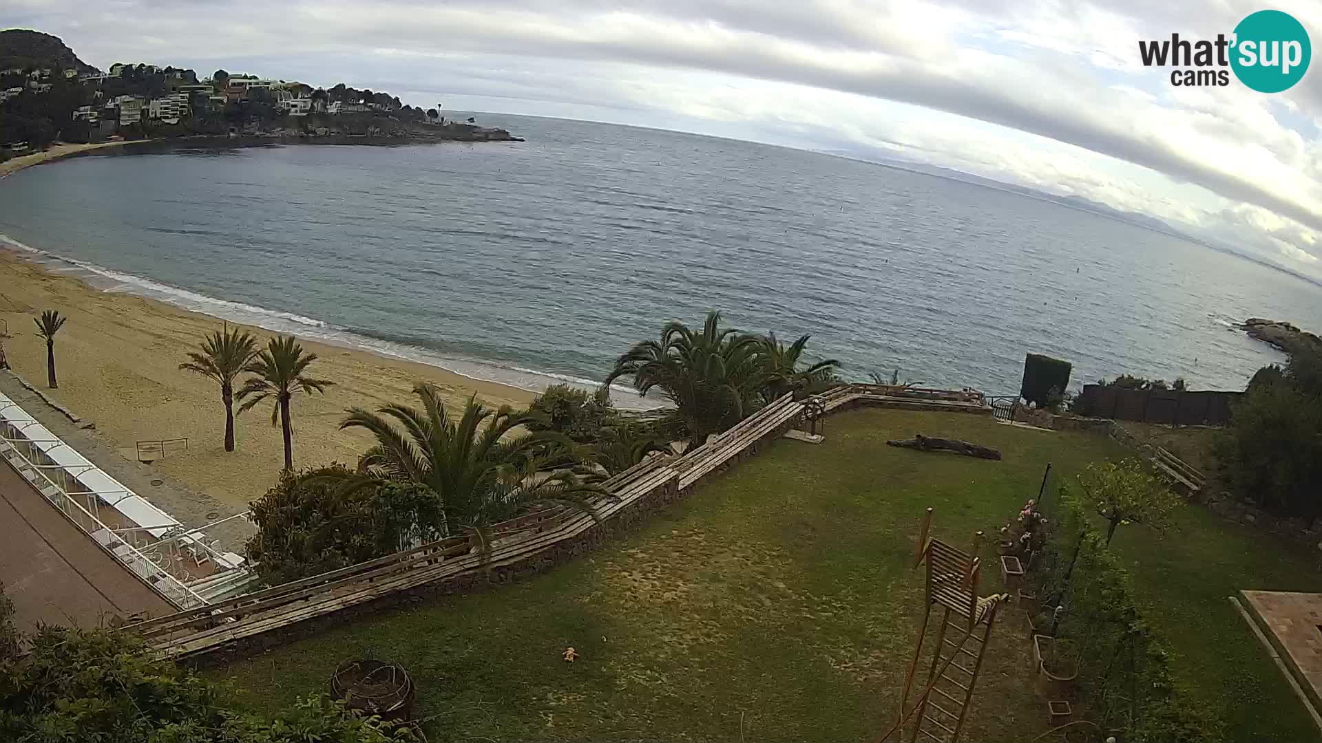 Plaža de l’Almadrava Spletna kamera Roses – Costa Brava – Španija