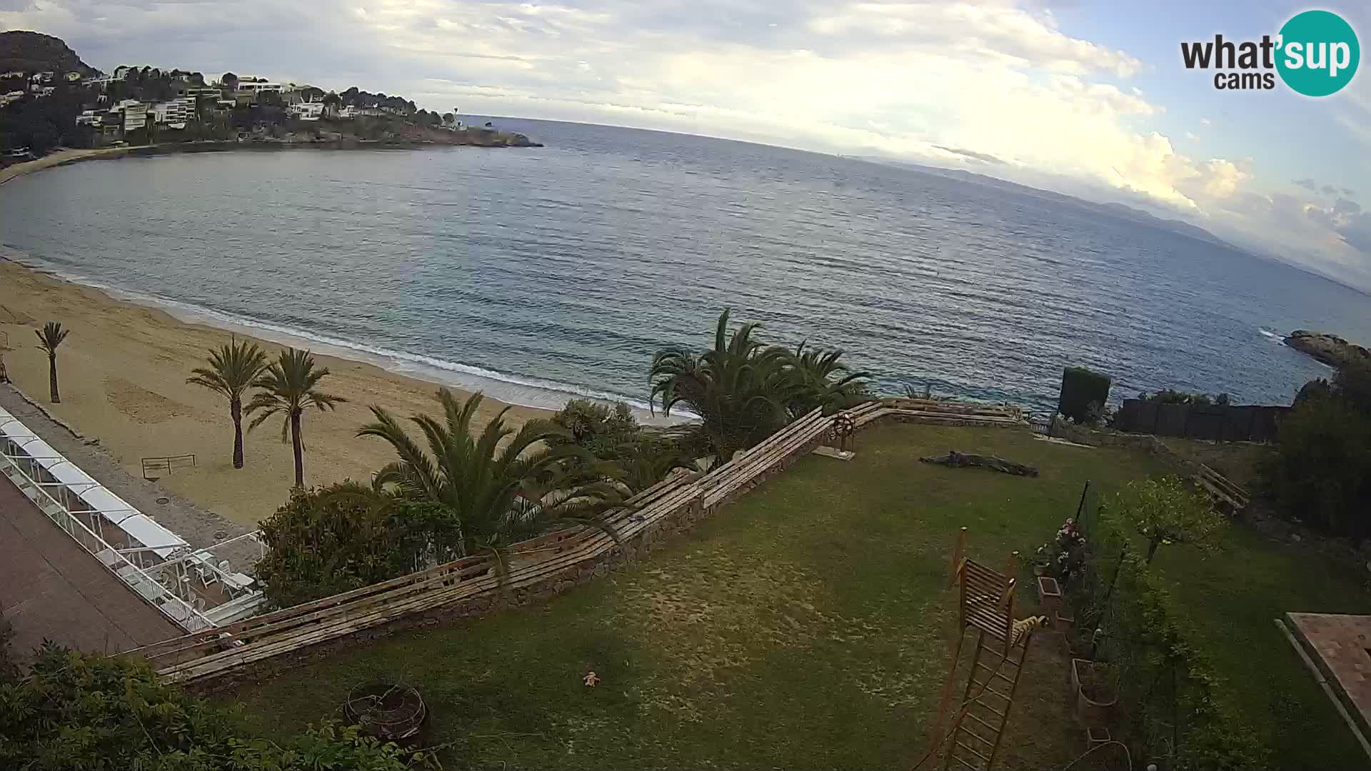 Platja de l’Almadrava Strand Webcam Roses – Costa Brava – Spanien