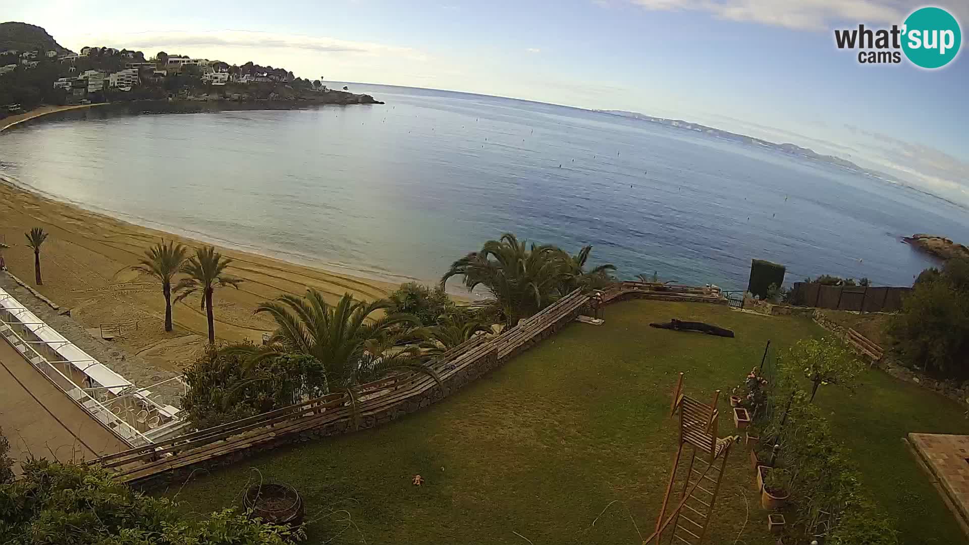 Platja de l’Almadrava Strand Webcam Roses – Costa Brava – Spanien