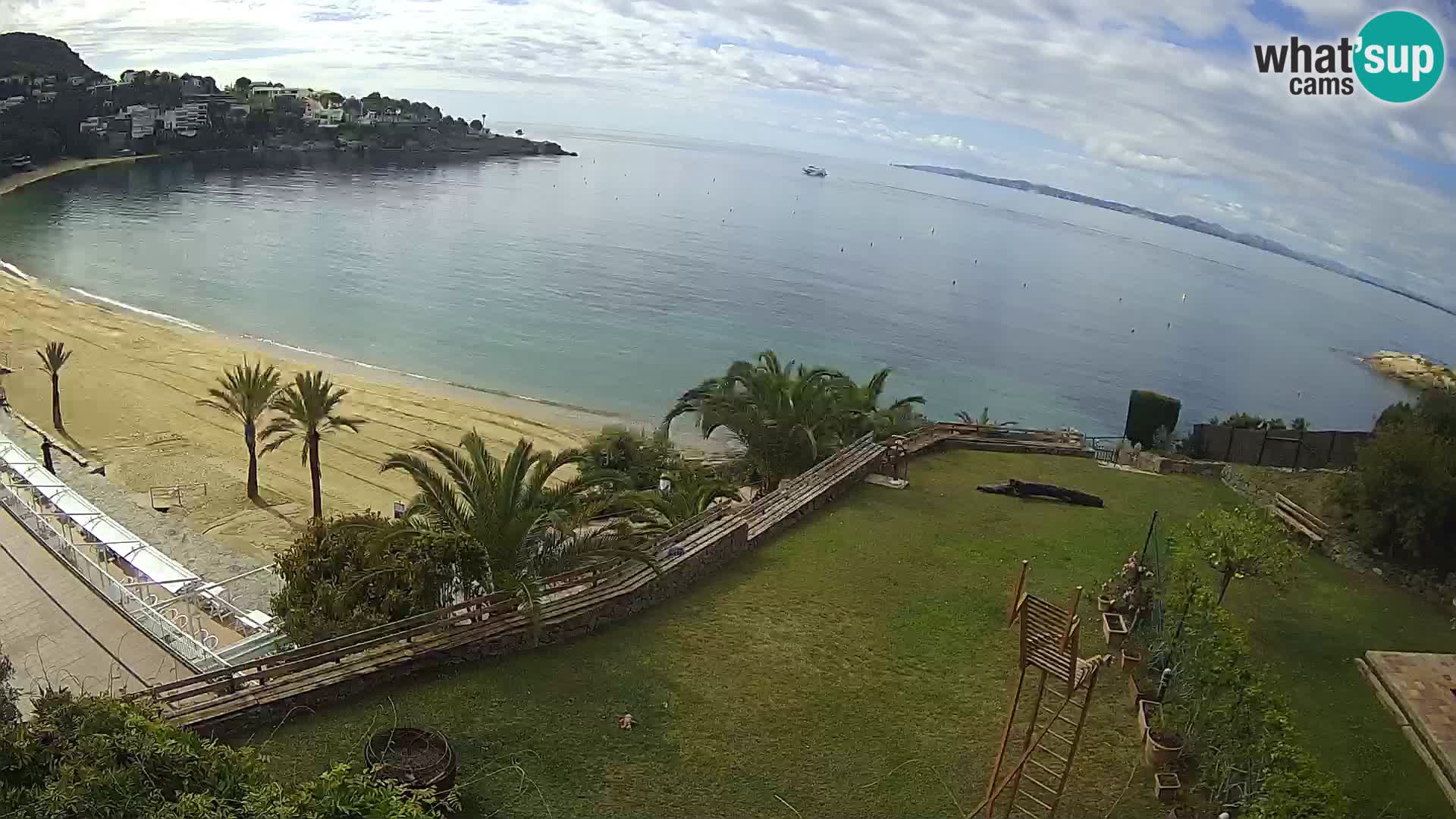 Platja de l’Almadrava beach Live Webcam Roses – Costa Brava – Spain