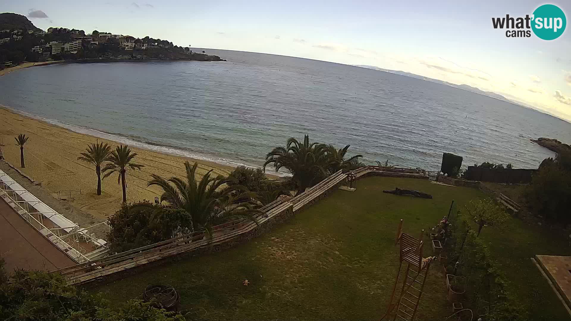 Platja de l’Almadrava Strand Webcam Roses – Costa Brava – Spanien