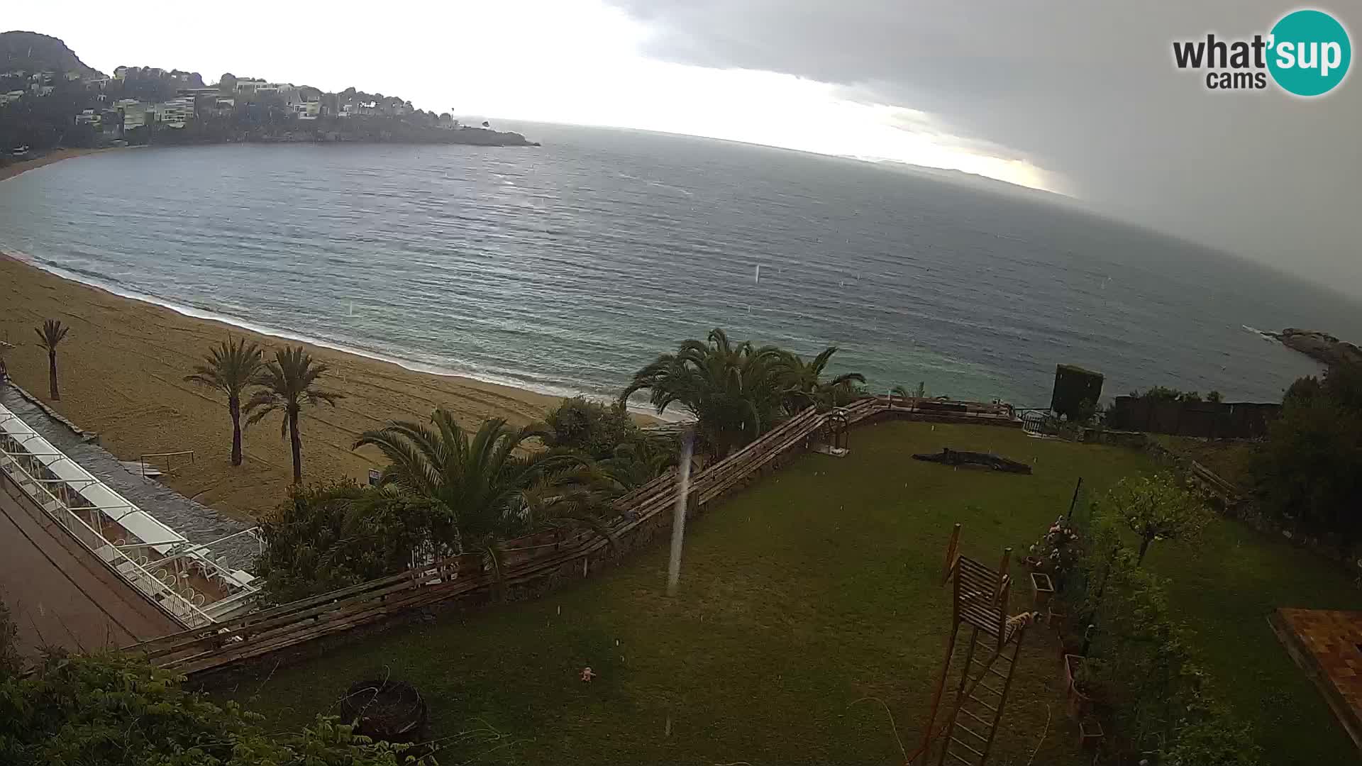 Platja de l’Almadrava Strand Webcam Roses – Costa Brava – Spanien