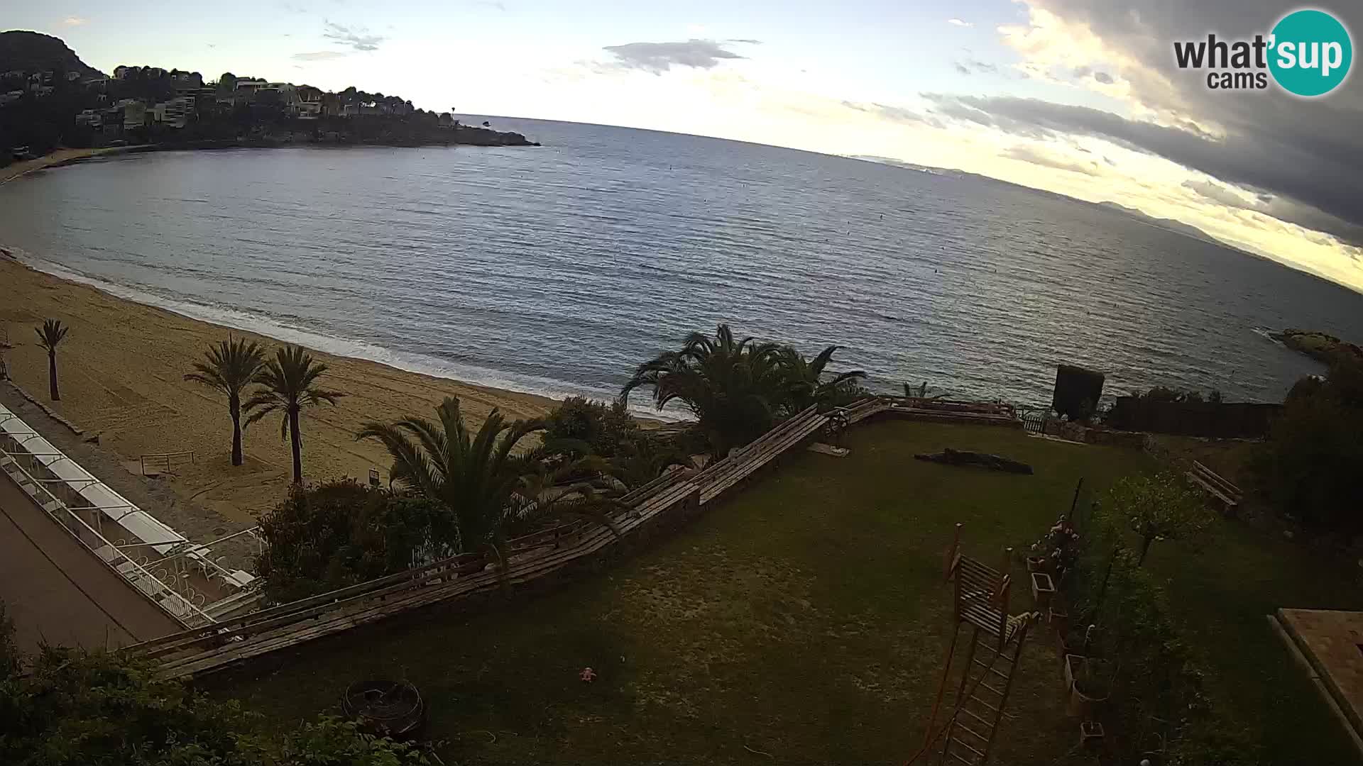 Platja de l’Almadrava Strand Webcam Roses – Costa Brava – Spanien