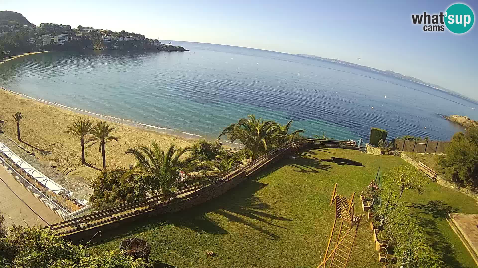 Plaža de l’Almadrava Spletna kamera Roses – Costa Brava – Španija