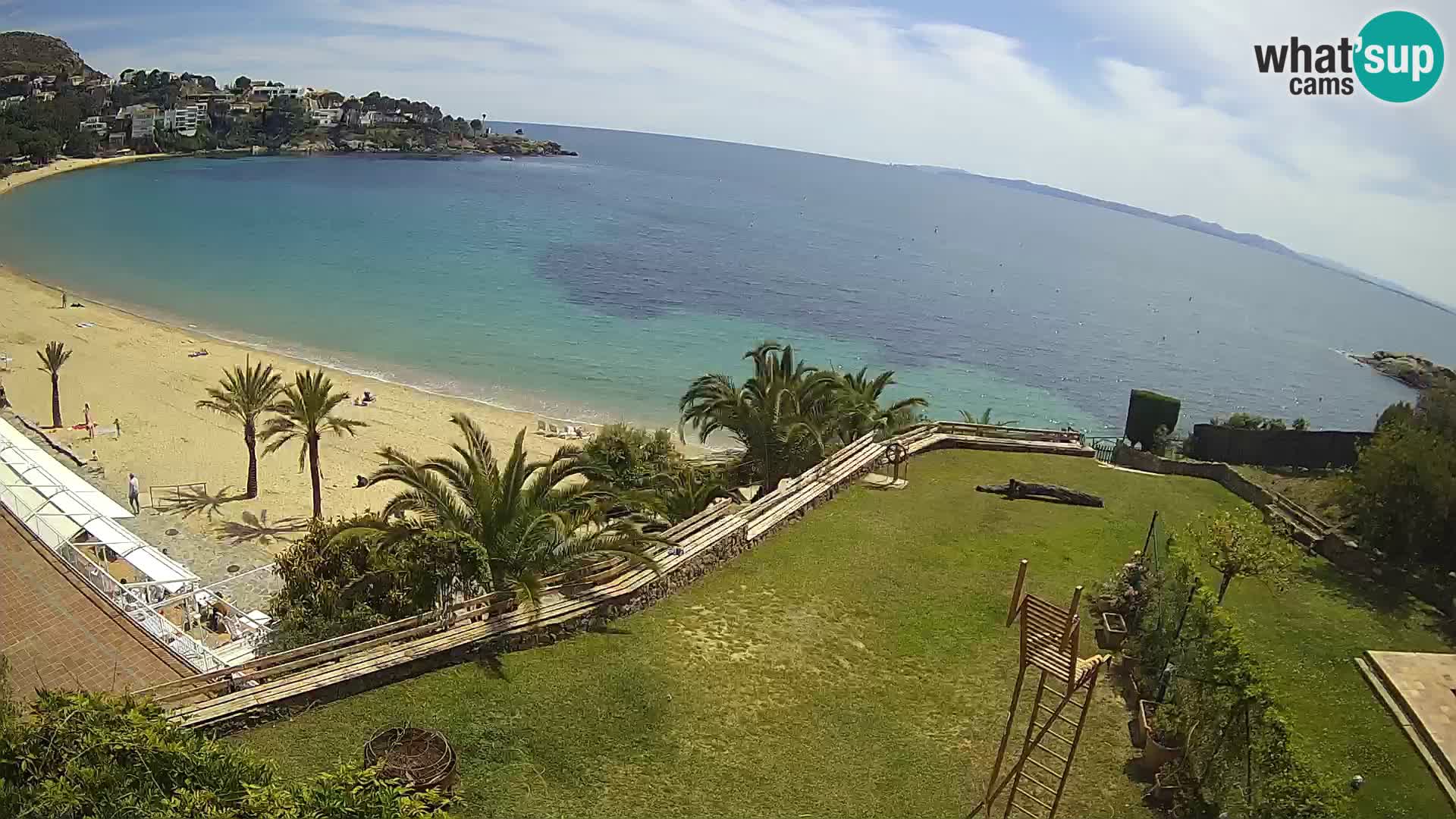 Platja de l’Almadrava Strand Webcam Roses – Costa Brava – Spanien