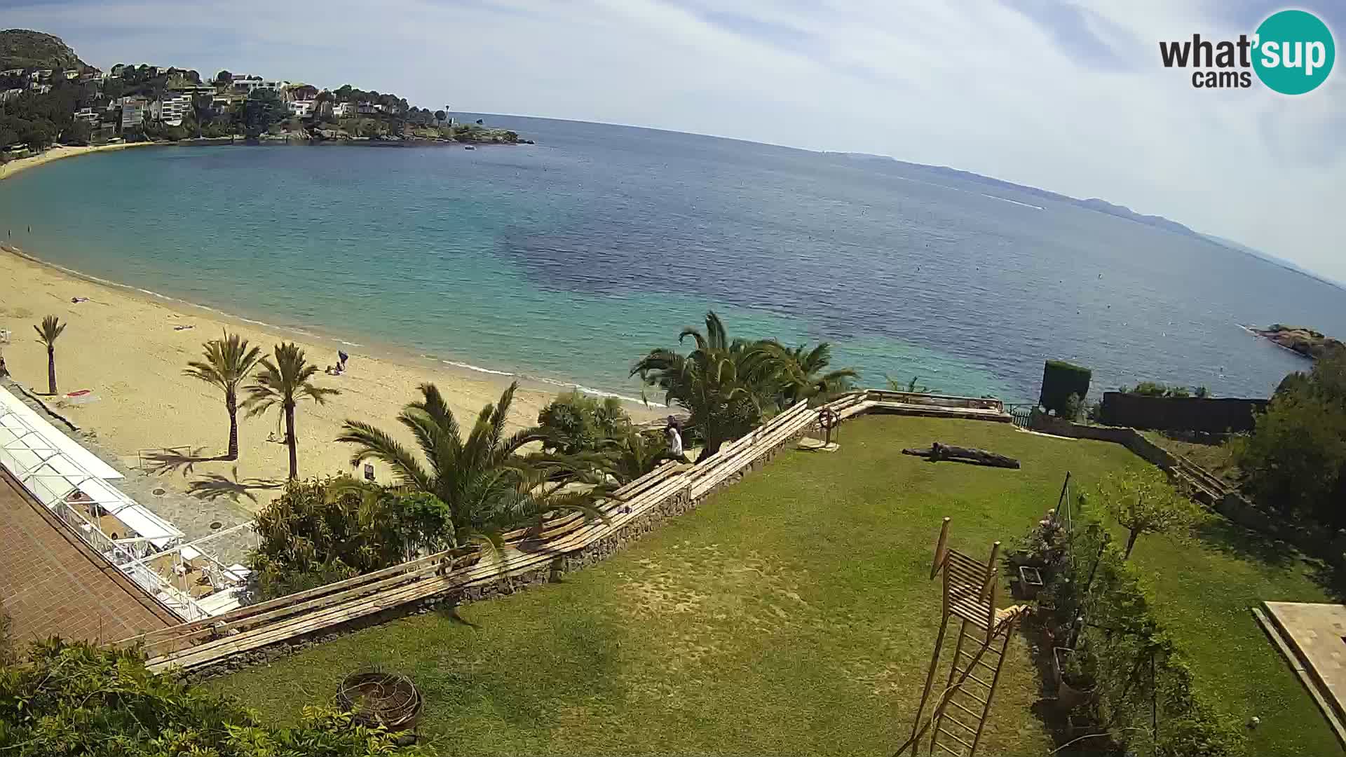 Platja de l’Almadrava Strand Webcam Roses – Costa Brava – Spanien
