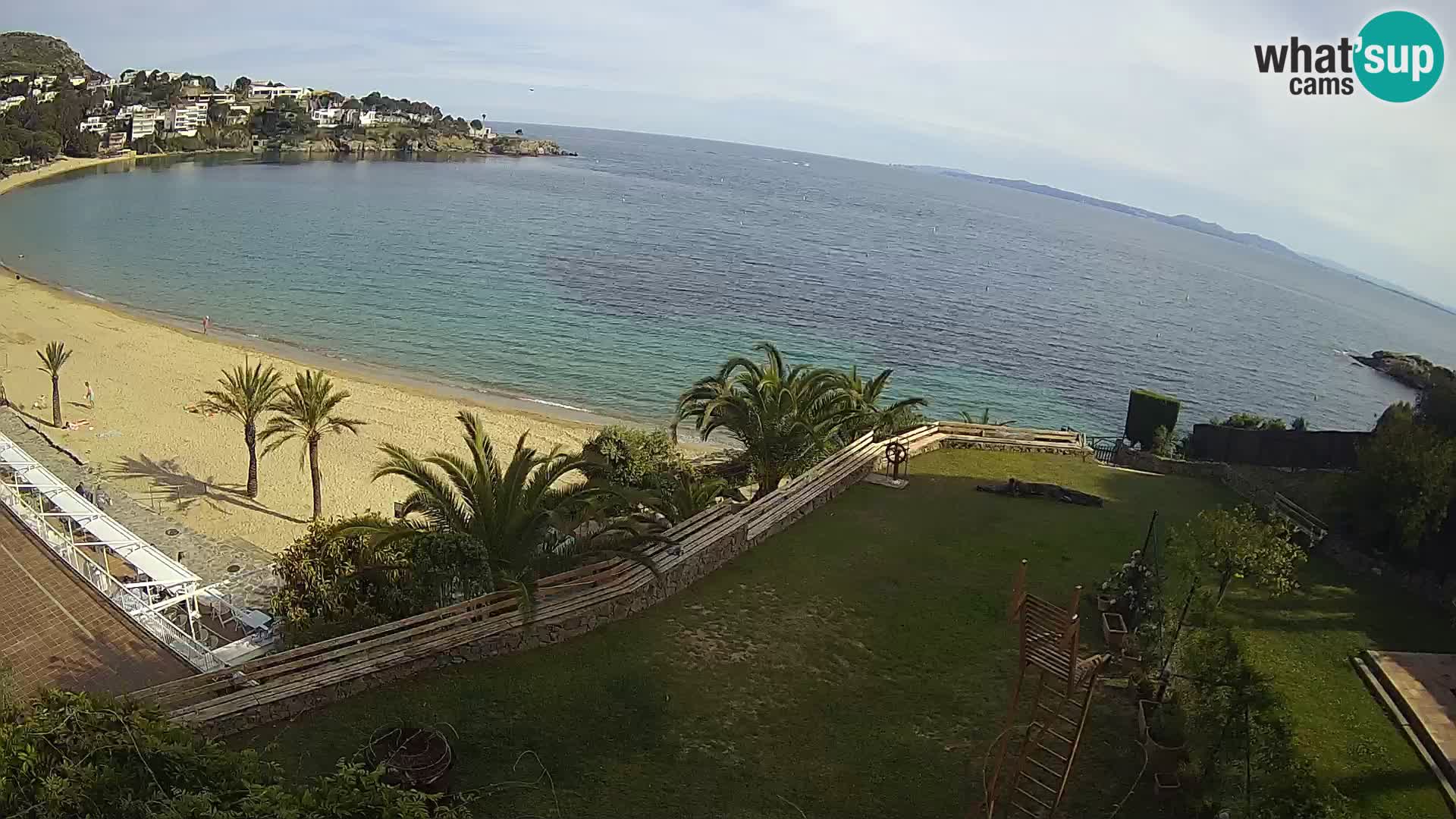 Plage de l’Almadrava Livecam Roses – Costa Brava – Espagne