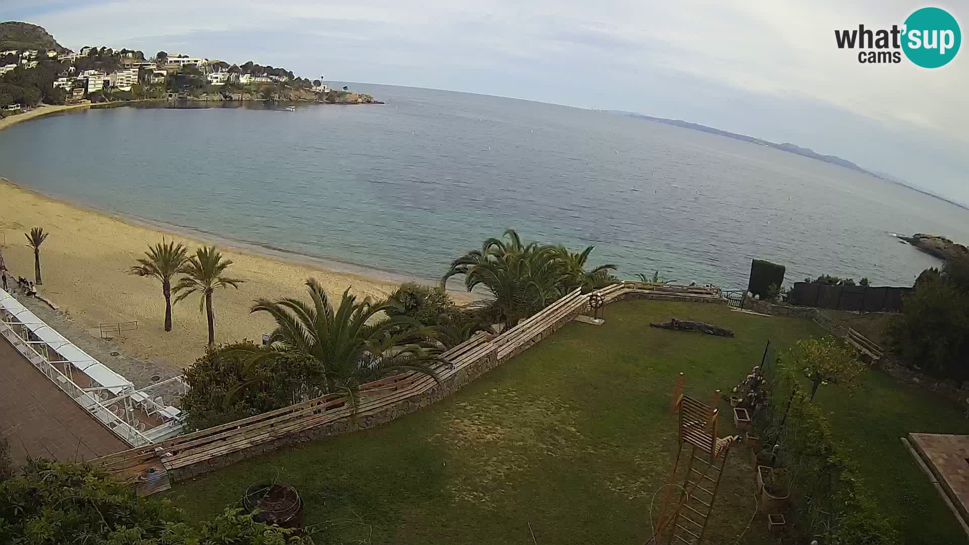 Platja de l’Almadrava beach Live Webcam Roses – Costa Brava – Spain