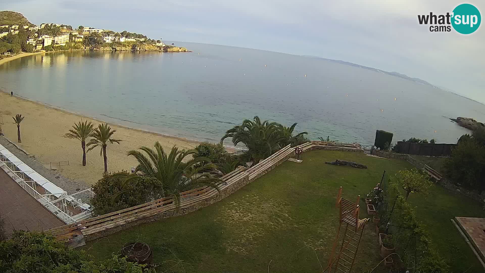 Platja de l’Almadrava beach Live Webcam Roses – Costa Brava – Spain