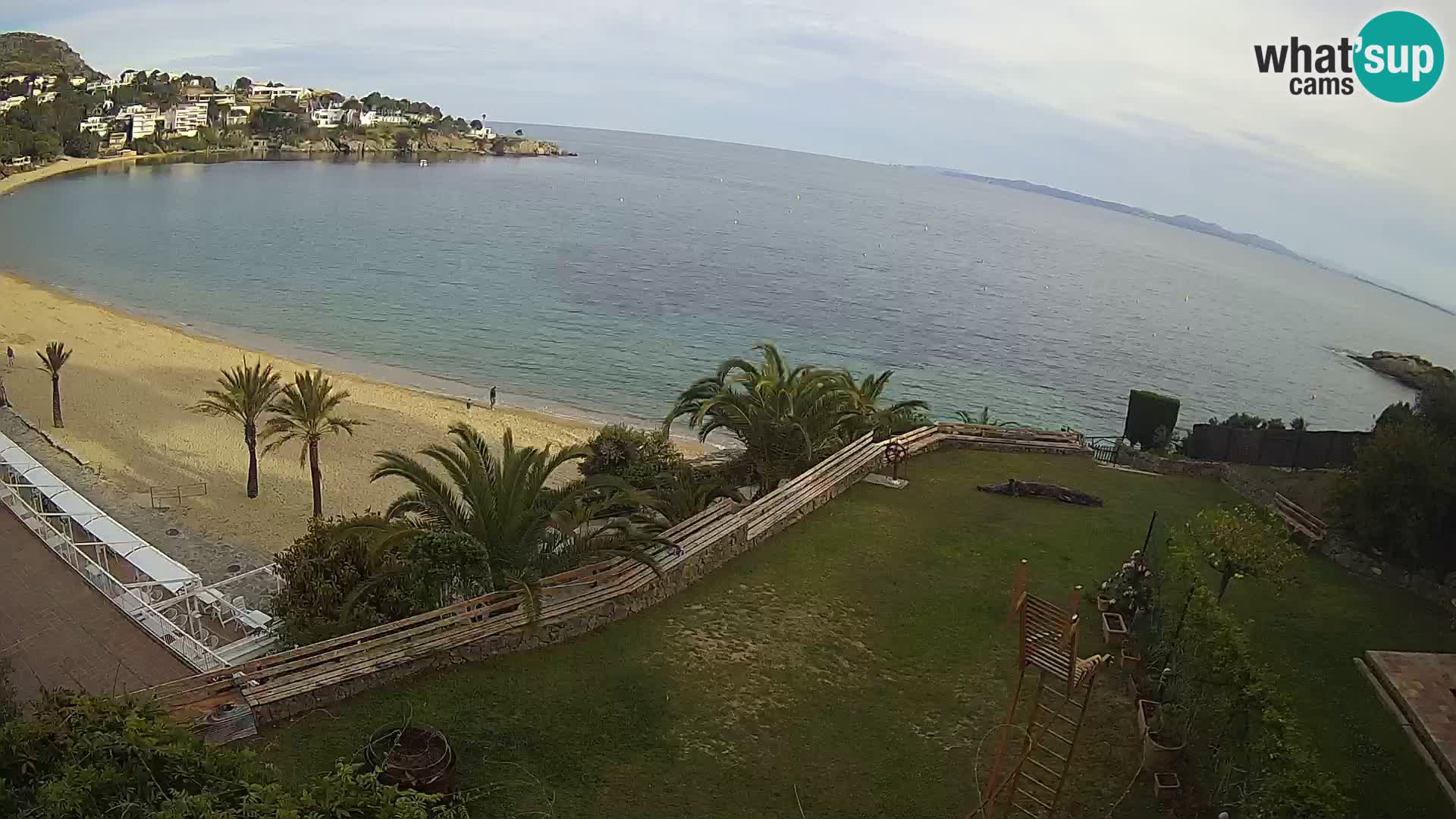 Plaža de l’Almadrava Spletna kamera Roses – Costa Brava – Španija