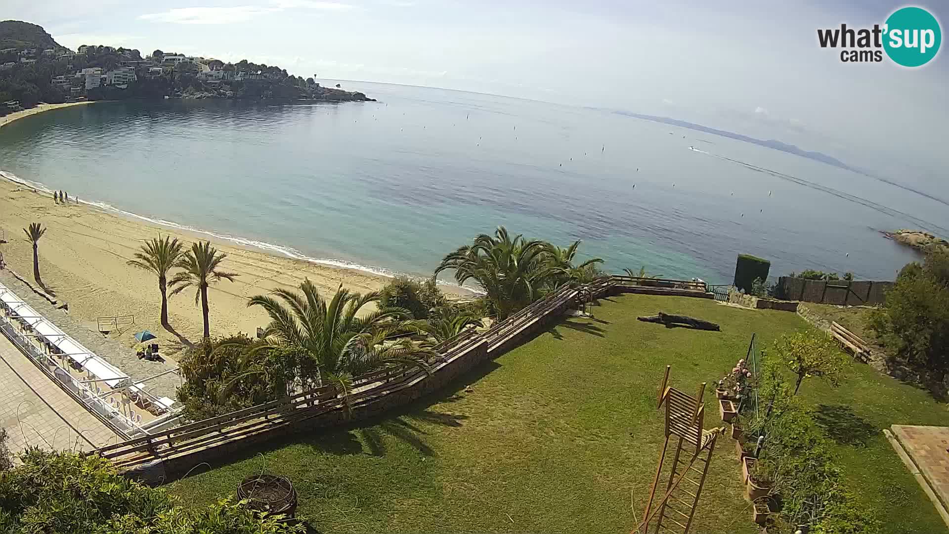 Platja de l’Almadrava Strand Webcam Roses – Costa Brava – Spanien