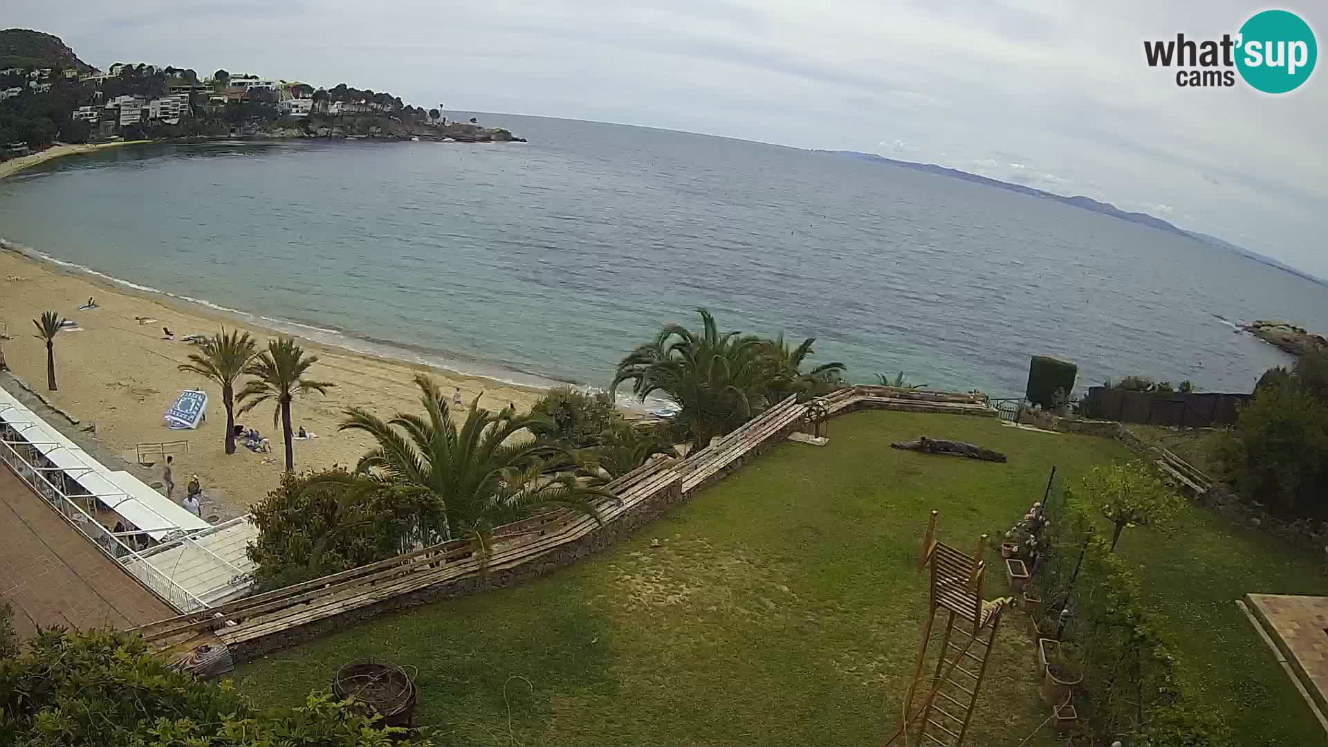 Platja de l’Almadrava beach Live Webcam Roses – Costa Brava – Spain