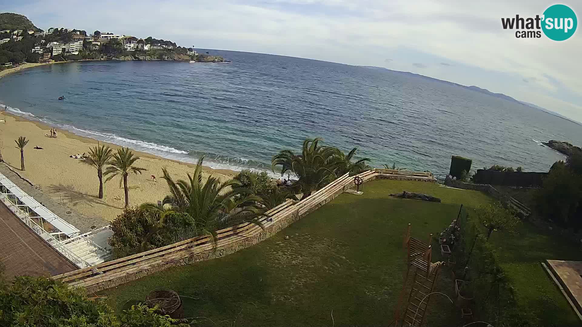 Playa de l’Almadrava camera en vivo Roses – Costa Brava – Espana