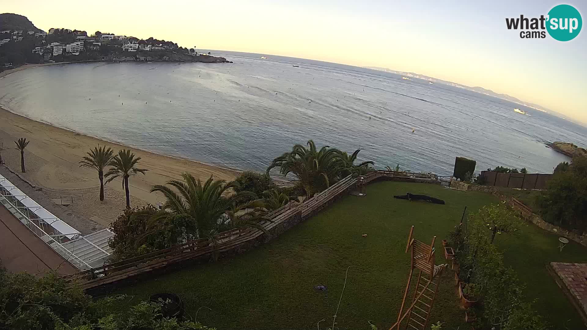 Playa de l’Almadrava camera en vivo Roses – Costa Brava – Espana