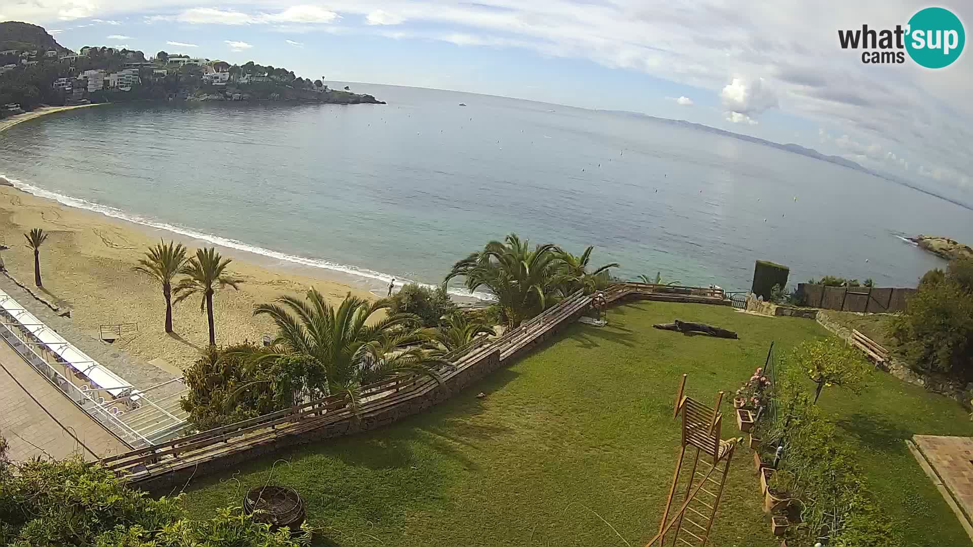 Platja de l’Almadrava beach Live Webcam Roses – Costa Brava – Spain