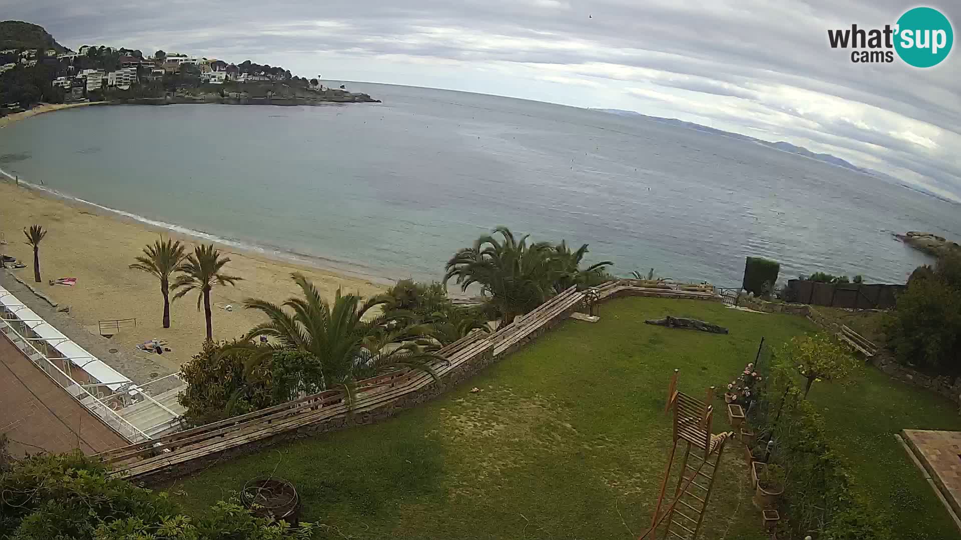 Platja de l’Almadrava beach Live Webcam Roses – Costa Brava – Spain