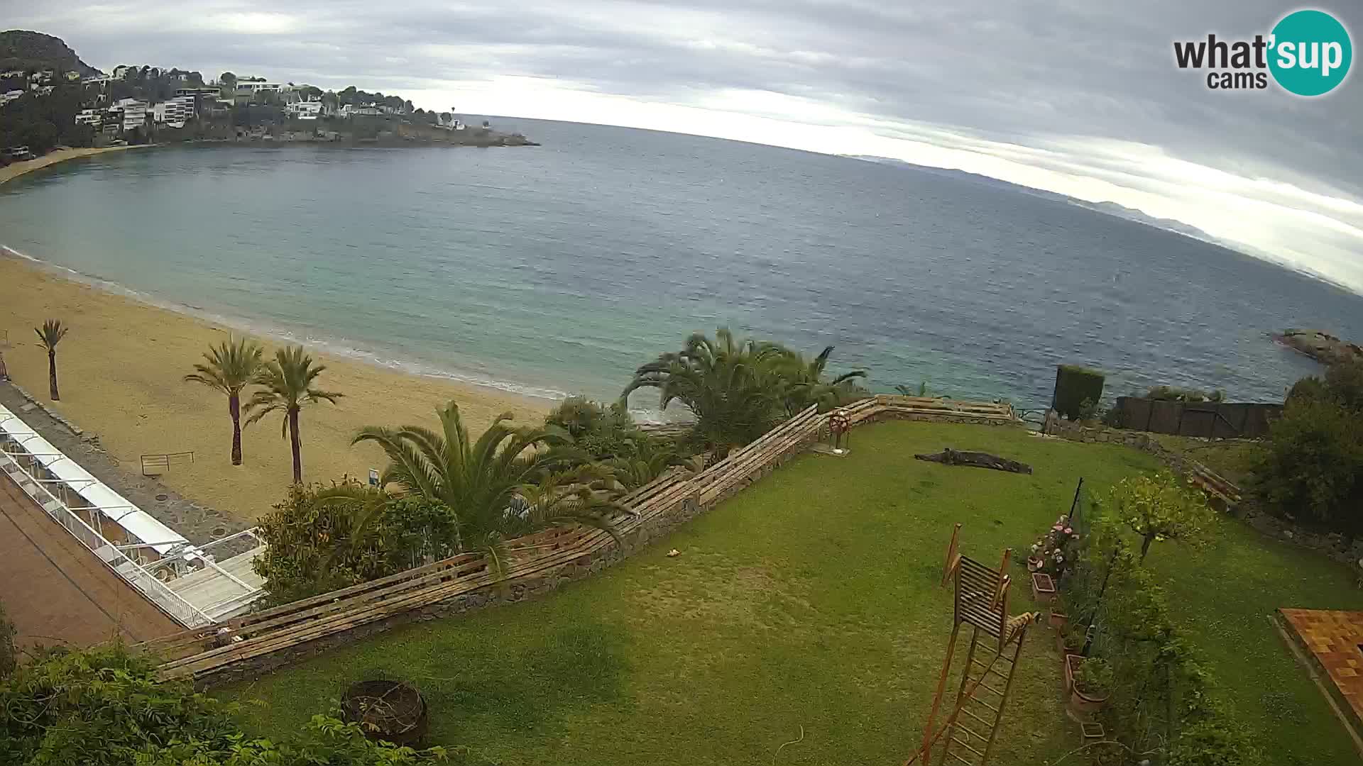 Playa de l’Almadrava camera en vivo Roses – Costa Brava – Espana