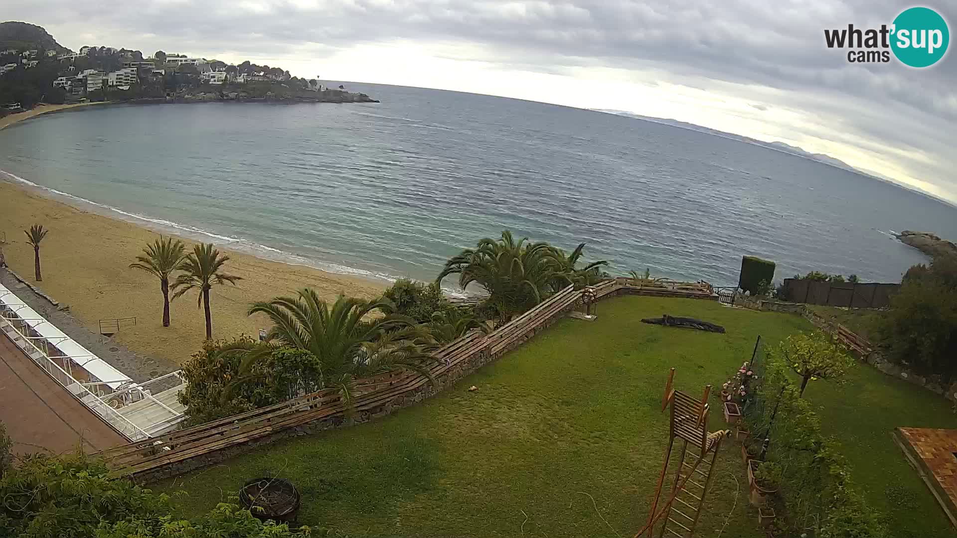 Plaža de l’Almadrava Spletna kamera Roses – Costa Brava – Španija